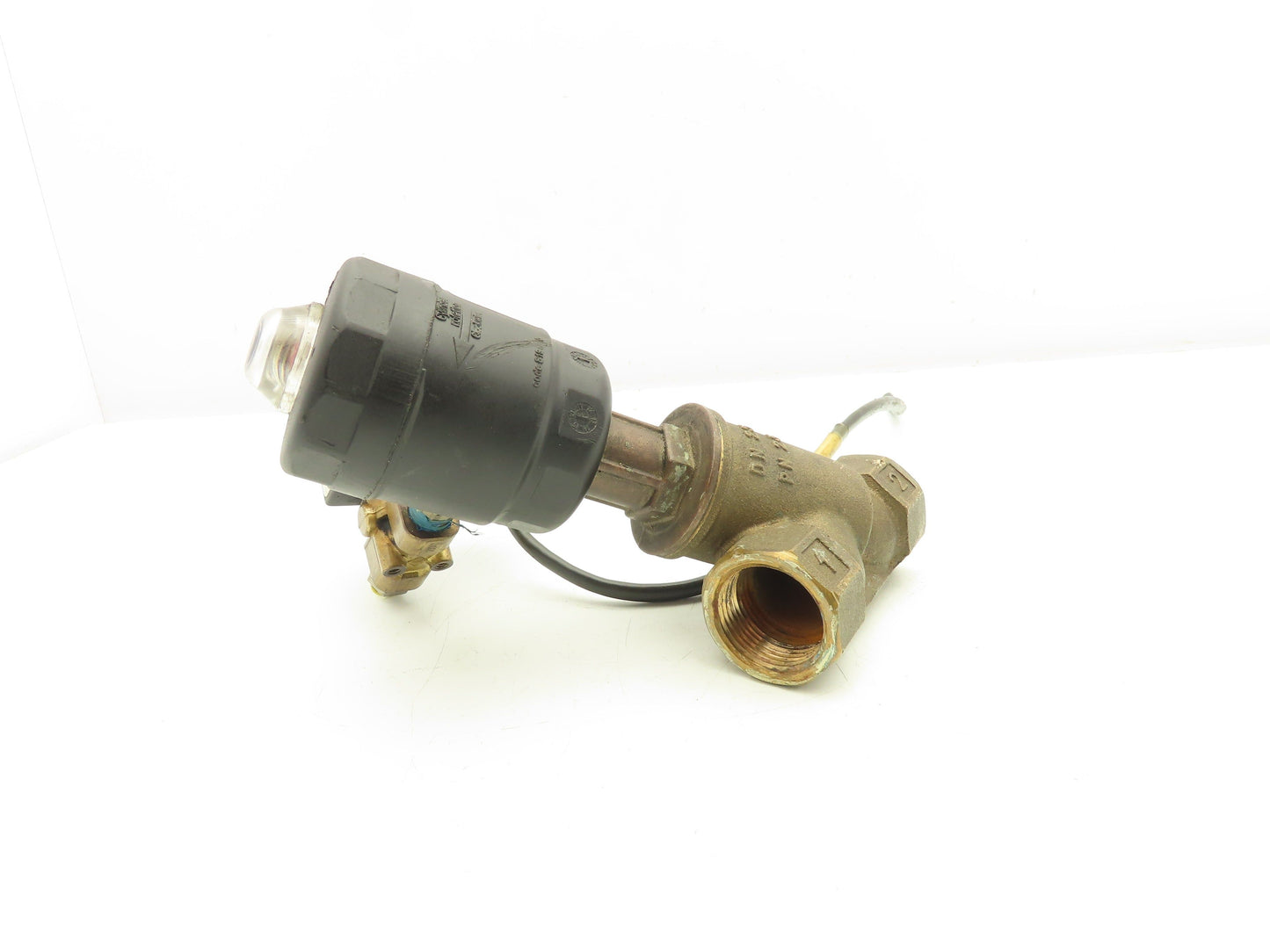 Granzow PABR-25/45FSO Bronze Pneumatic Solenoid Valve 2-Way 1" NPT 24VDC N.C.