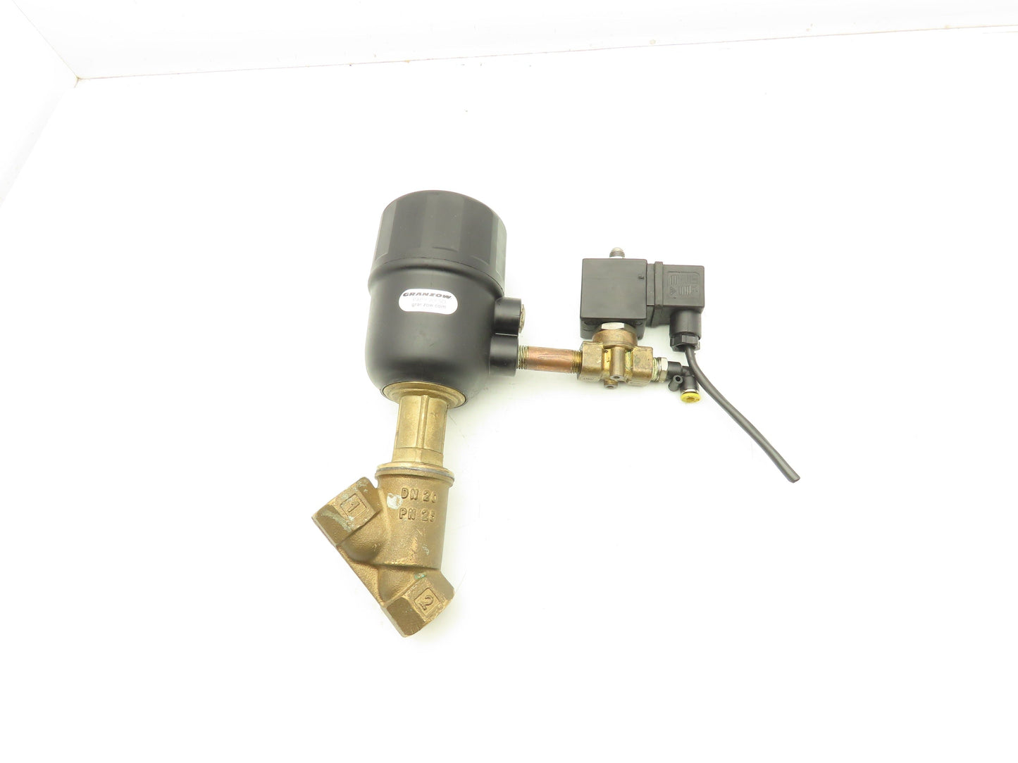 Granzow PABR-20FSO Bronze Pneumatic Solenoid Valve 2-Way 3/4" NPT 24VDC N.C.