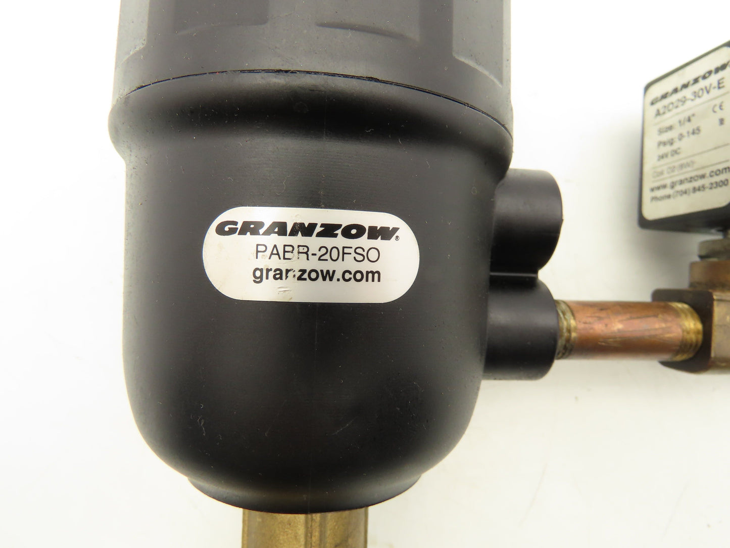 Granzow PABR-20FSO Bronze Pneumatic Solenoid Valve 2-Way 3/4" NPT 24VDC N.C.