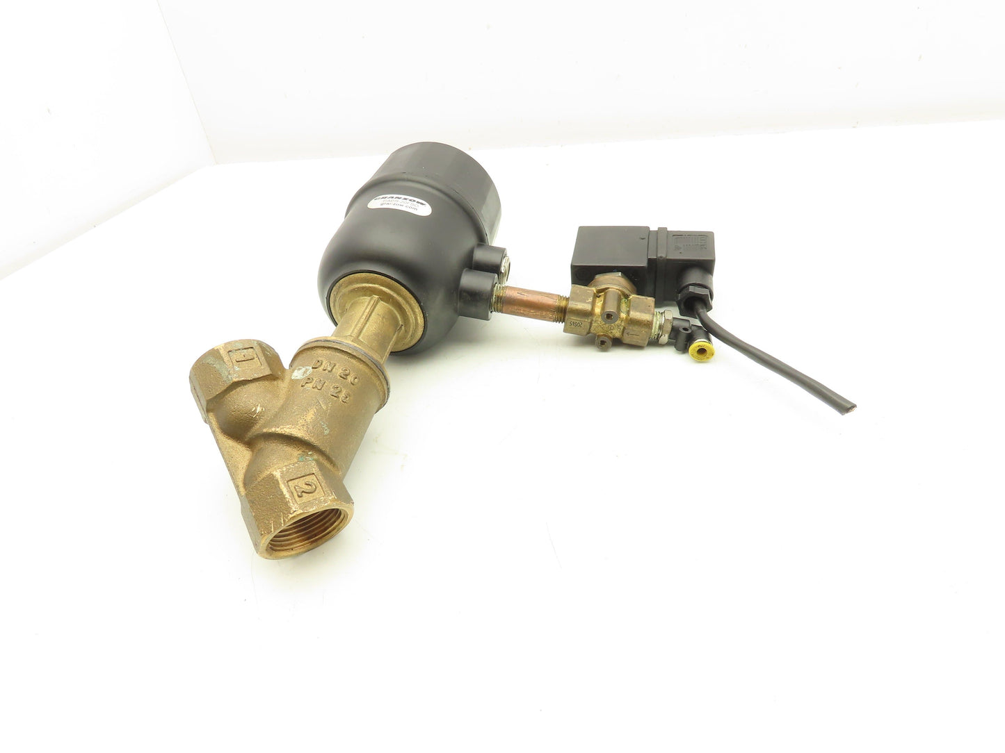 Granzow PABR-20FSO Bronze Pneumatic Solenoid Valve 2-Way 3/4" NPT 24VDC N.C.