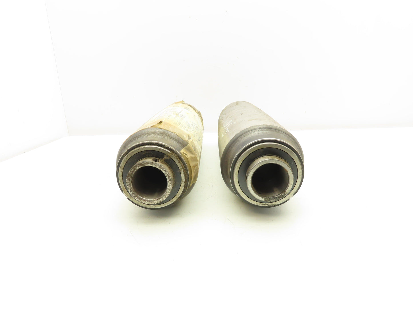 Rapistan K000379AAG Belt Conveyor Steel Idler Pulley 4" Dia 13-1/4"W Lot of 2