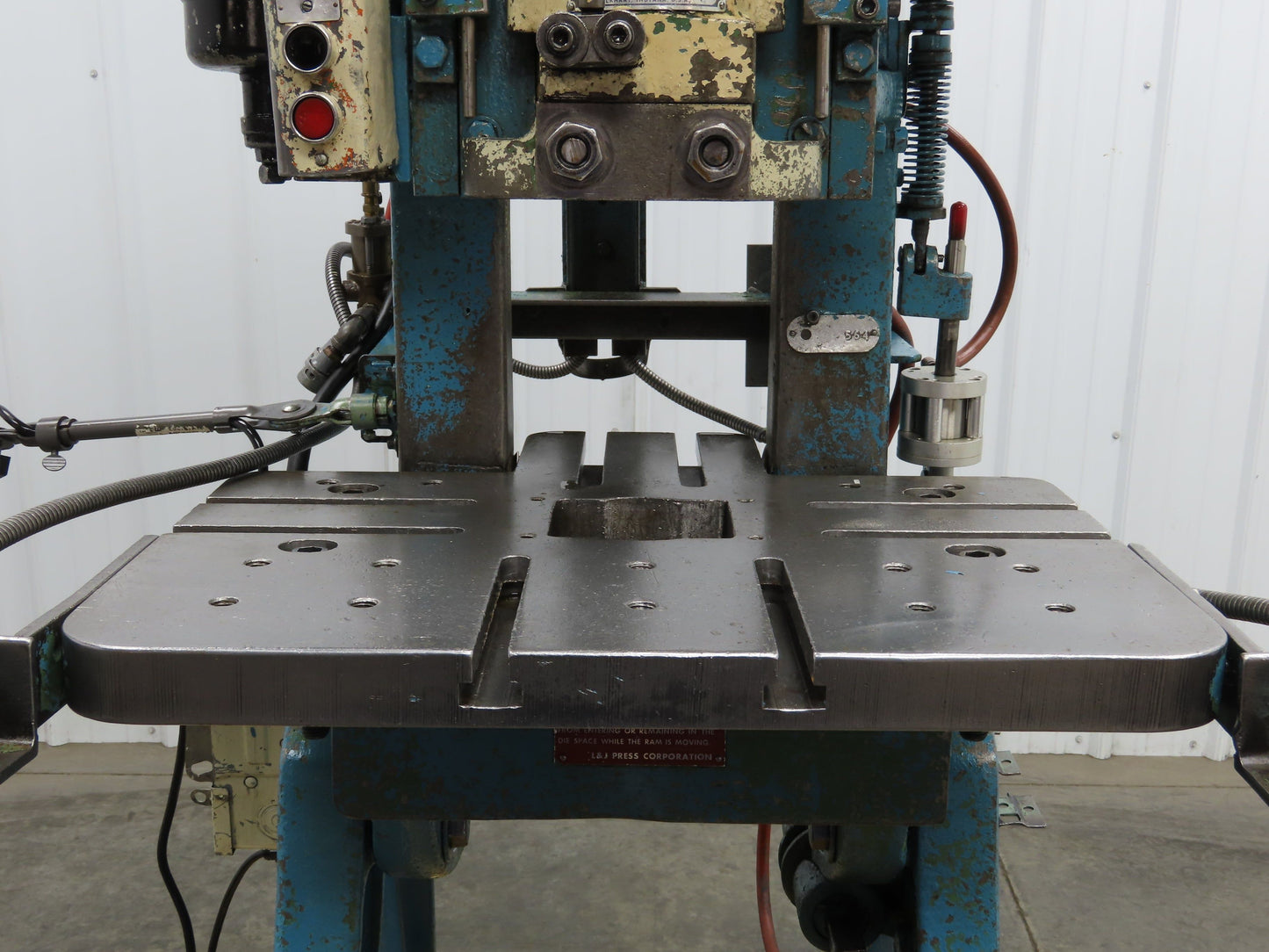 L&J No 18 Mechanical OBI Punch Press 18 Ton 2" Stroke 6" Throat 1.5Hp 3Ph