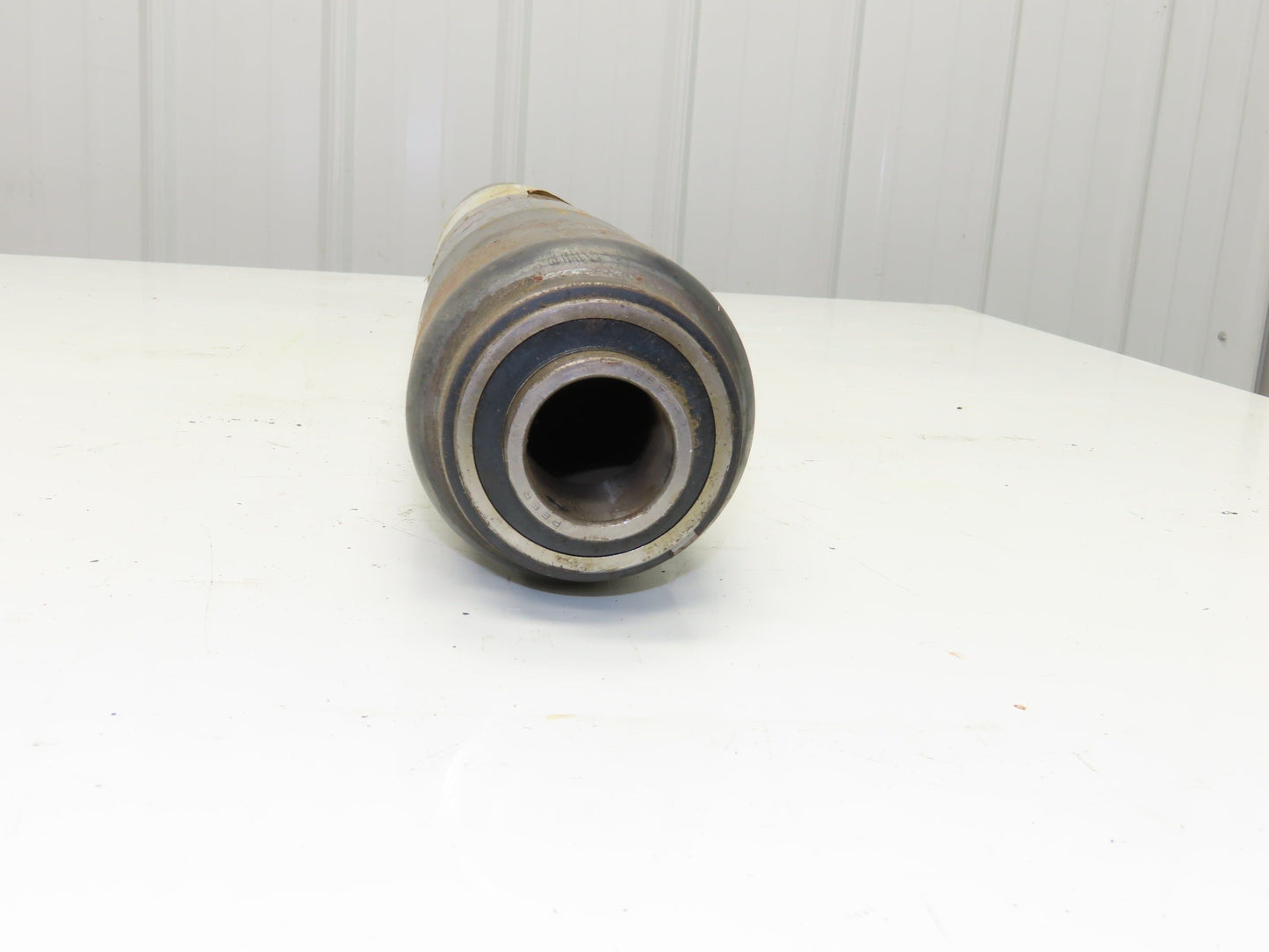 Rapistan K000306ABG Belt Conveyor Steel Idler Pulley 4" Dia 29-7/16"W