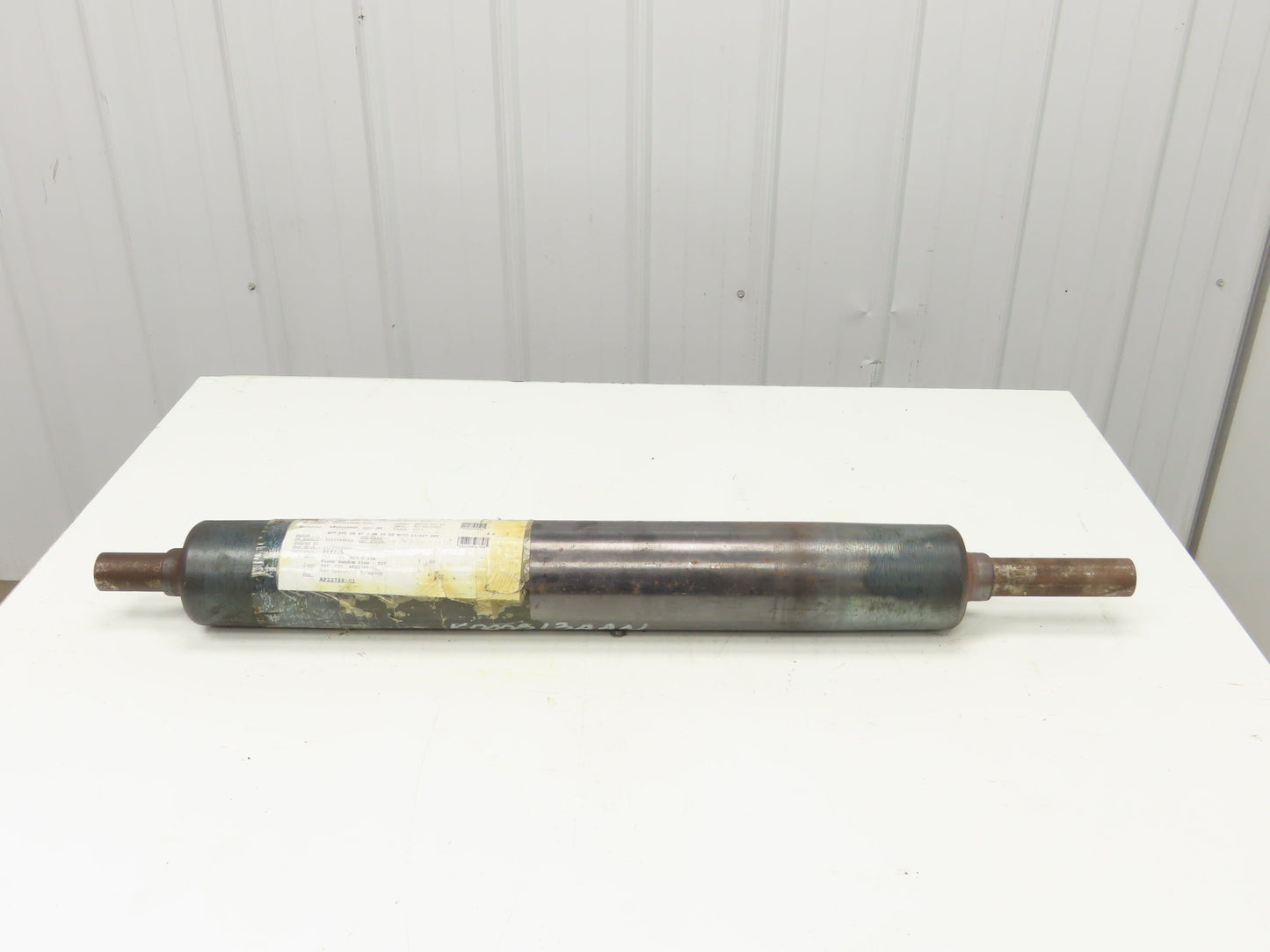 Rapistan K000313AAN Belt Conveyor Steel Drive Pulley 4" Dia 30"W