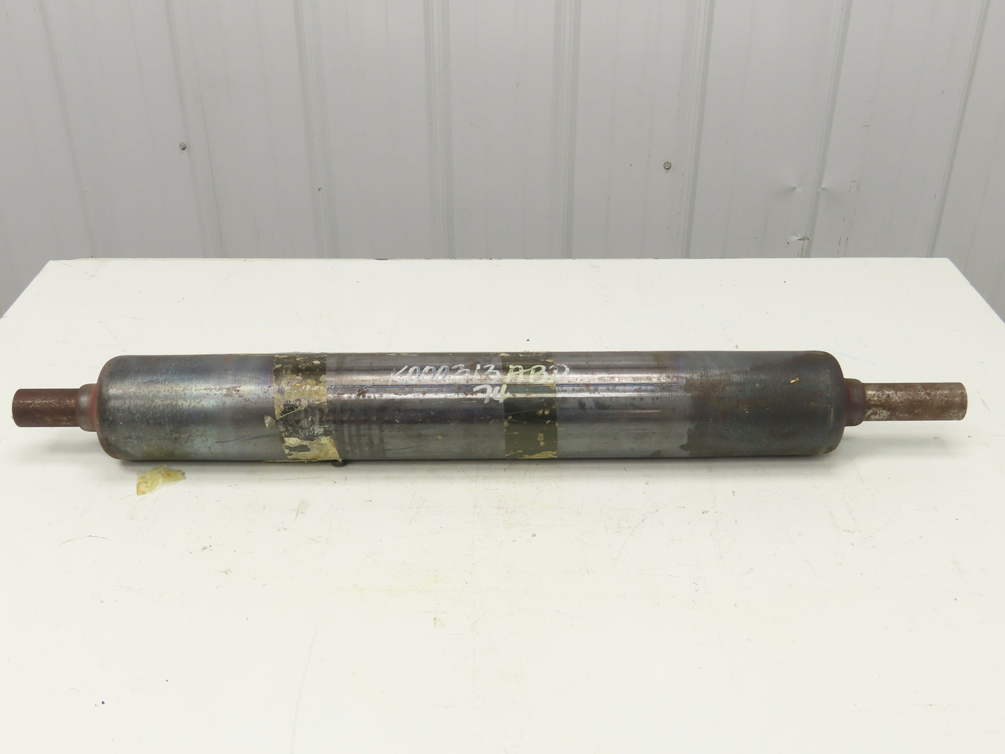 Rapistan K000313ABD Belt Conveyor Steel Drive Pulley 4" Dia 29"W