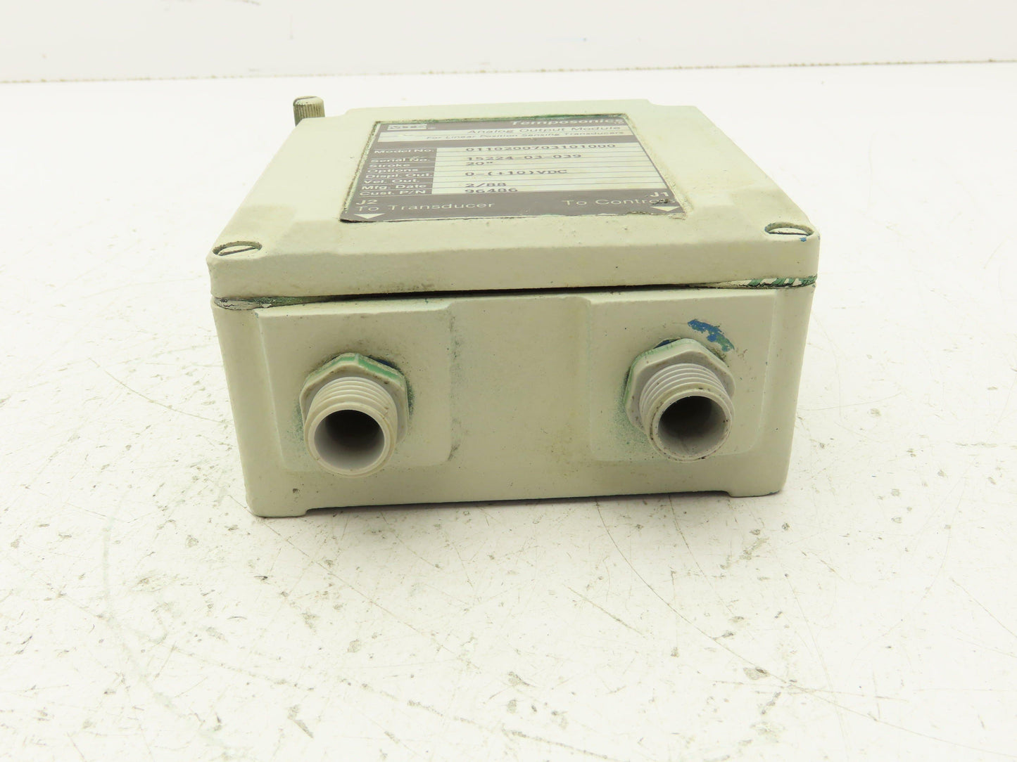 Temposonics 0110200703101000 Analog Output Module 0-10VDC 20" Stroke