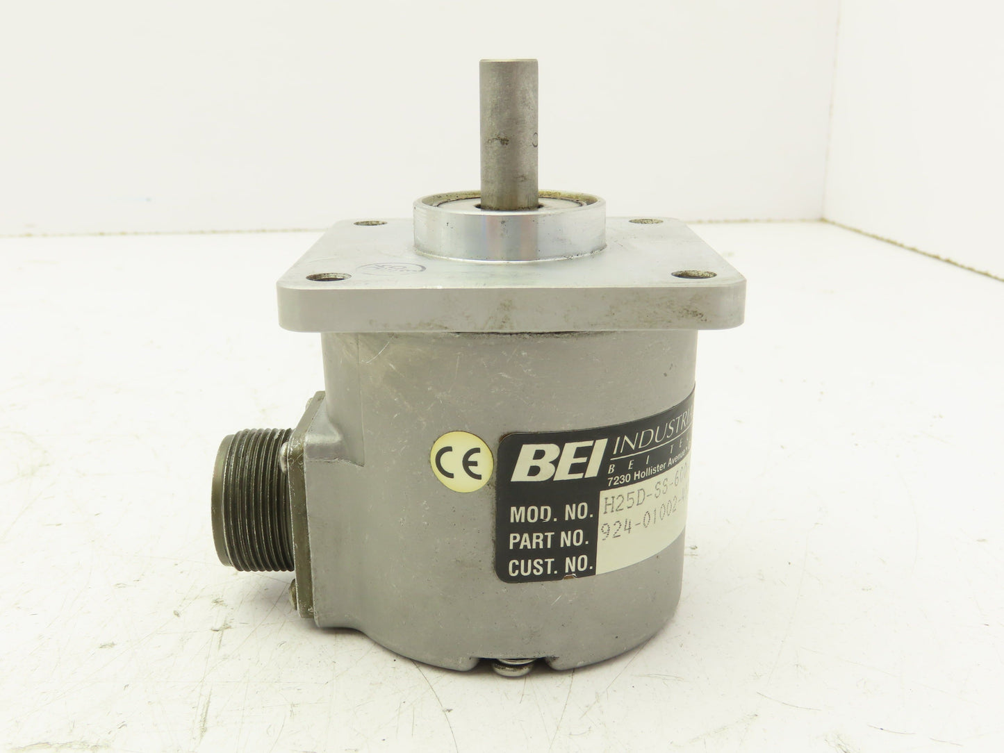 BEI Sensors H25D-SS-600-ABC-4469-SM16 Rotary Encoder 7-Pin 5-15VDC