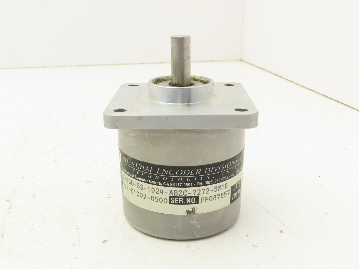BEI Sensors XH25D-SS-1024-ABZC-7272-SM18 Rotary Encoder 10-Pin 5-28VDC