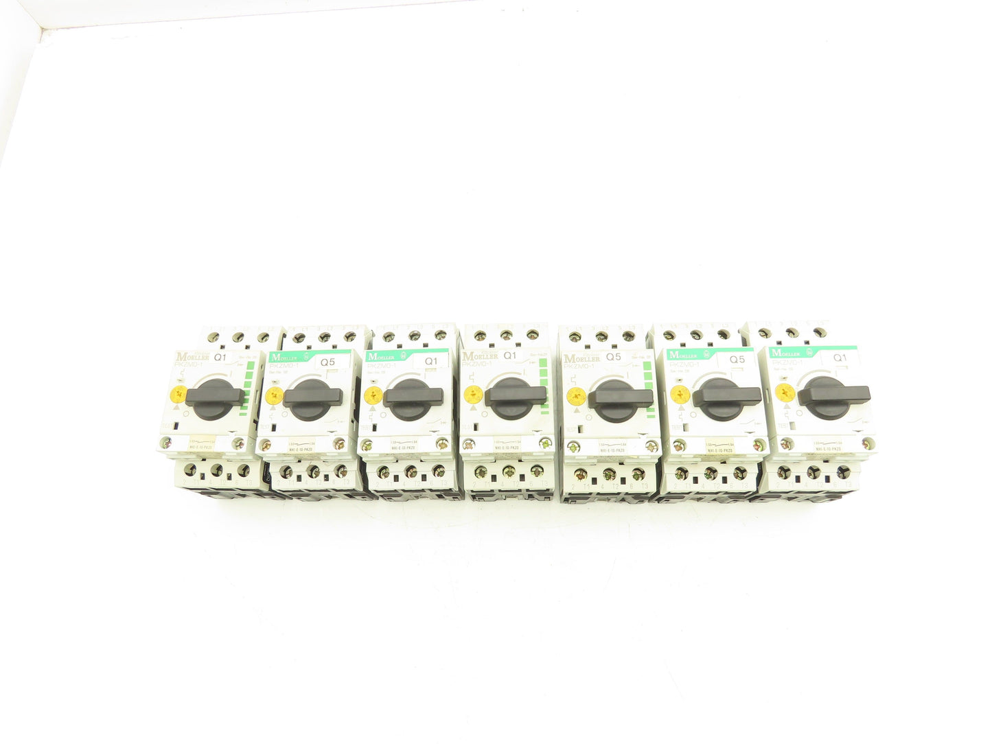 Moeller PKZM0-1 Circuit Breaker Motor Protector 1A 600VAC 3PH 1/2HP Lot Of 7