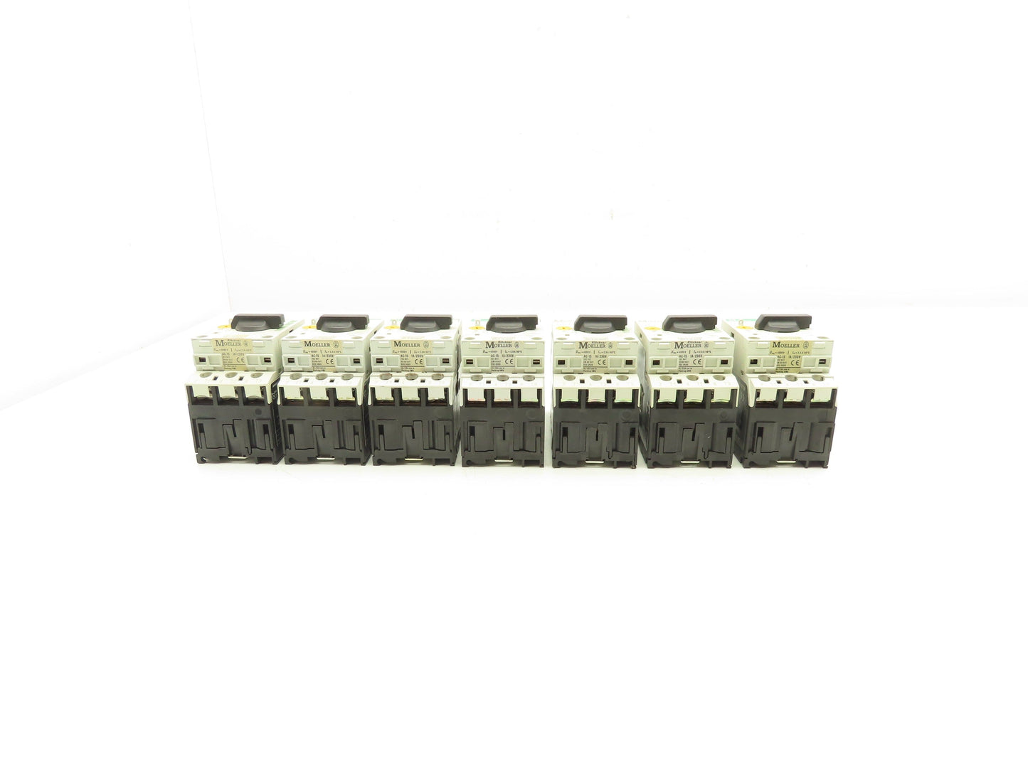 Moeller PKZM0-1 Circuit Breaker Motor Protector 1A 600VAC 3PH 1/2HP Lot Of 7