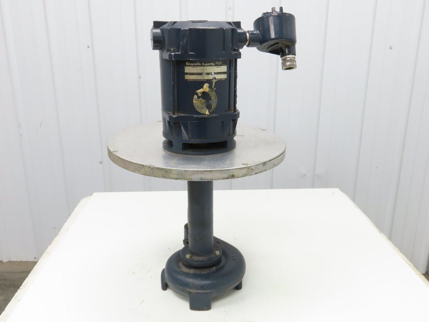 Graymills A-24254-KF Superflo Vertical Centrifugal Pump 1/2Hp 230/460V 3PH 1"NPT