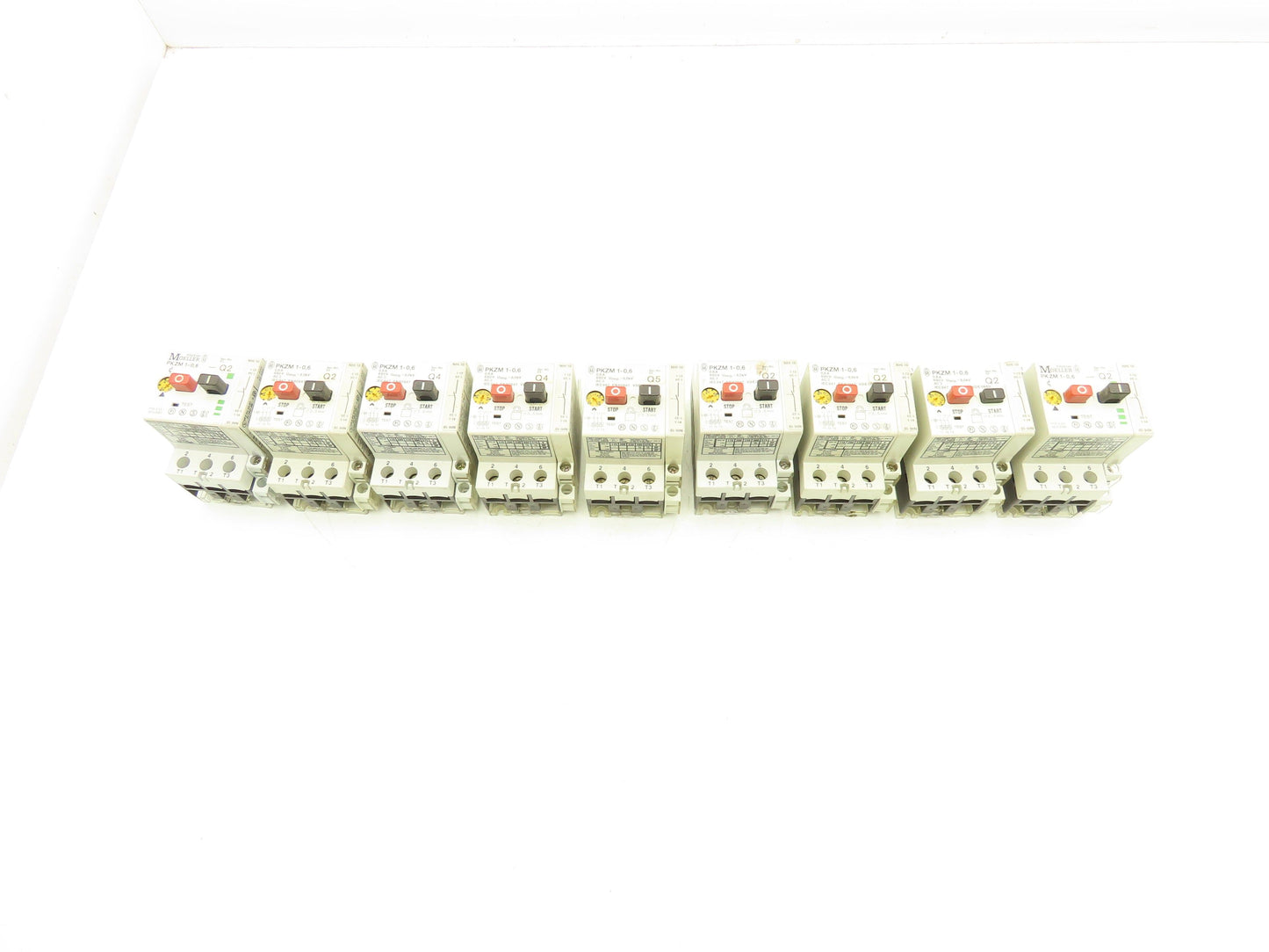 Klockner Moeller PKZM 1-0,6 Manual Motor Starter 1/2 HP 660V 3Ph Lot Of 9