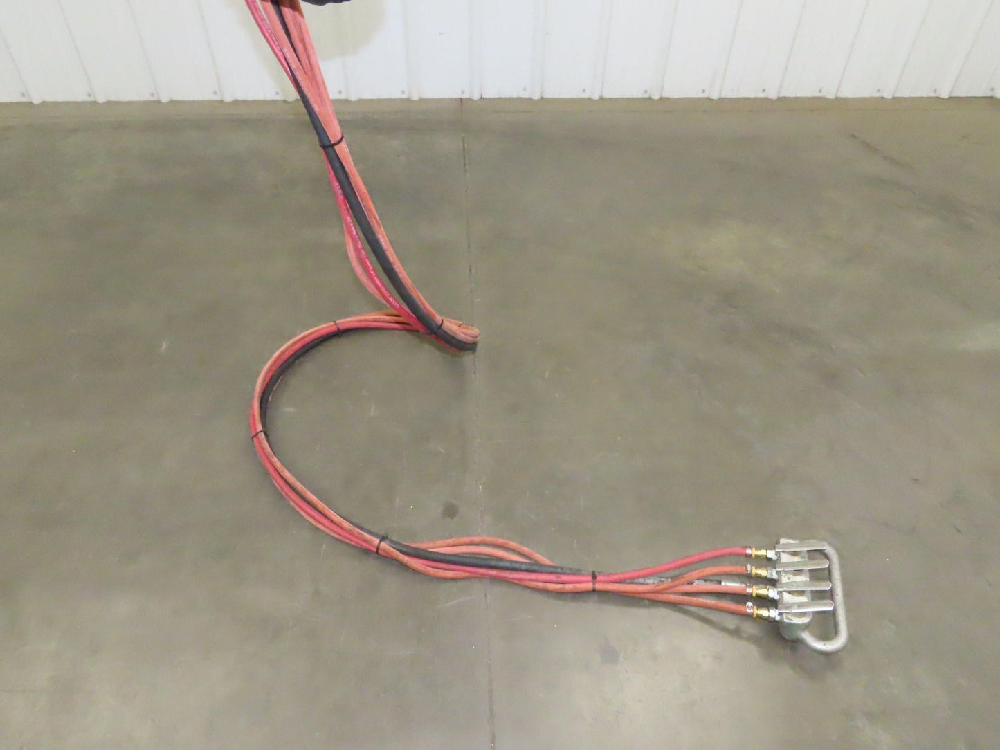 Ingersoll Rand HL2000 2 Ton 4000Lb Pneumatic Air Hoist 16' Lift w/Power Trolley