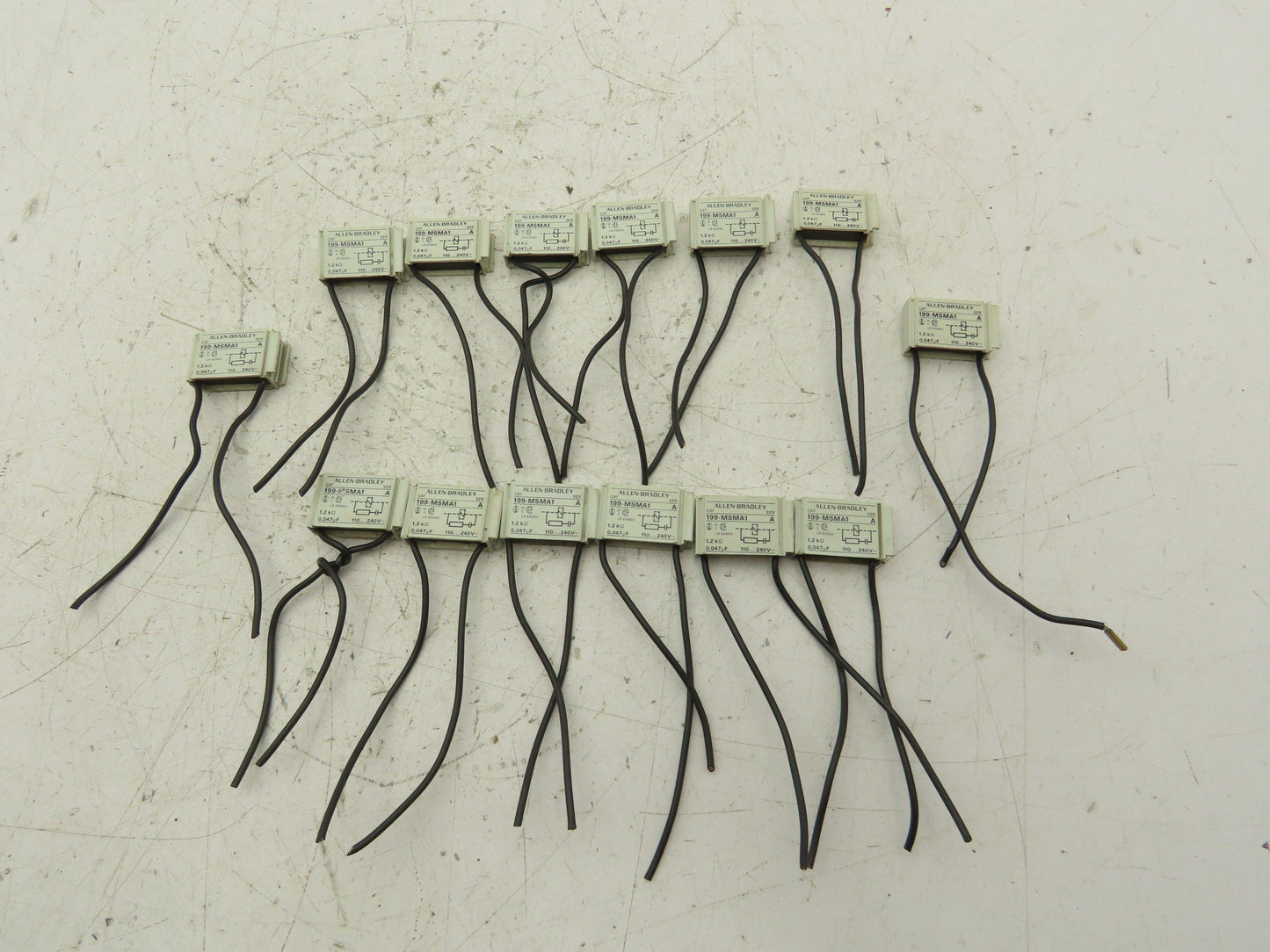 Allen Bradley 199-MSMA1 Surge Suppressor 240v 1.2k Ohm, 0.047 mF Lot of 14