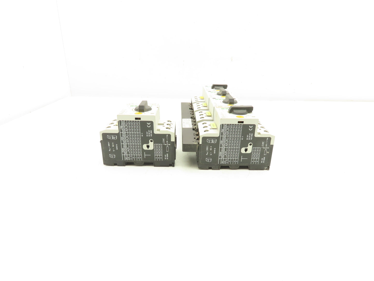 Moeller PKZMO63 PKZM0-6.3 Manual Motor Starter 6.3A 600VAC 3PH Lot Of 5
