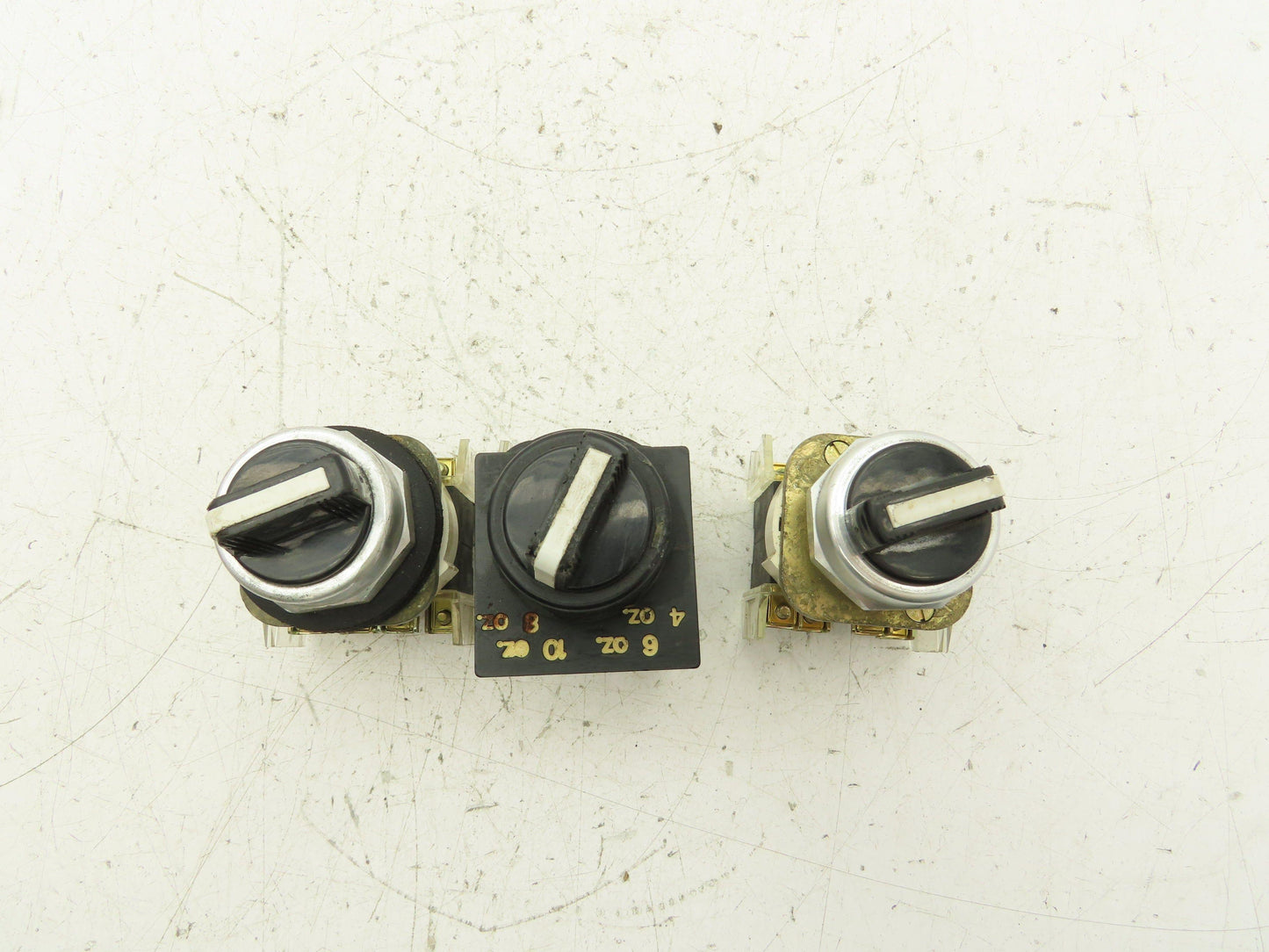 Allen Bradley 4 Position Selector Control Switches 30mm Lot of 3