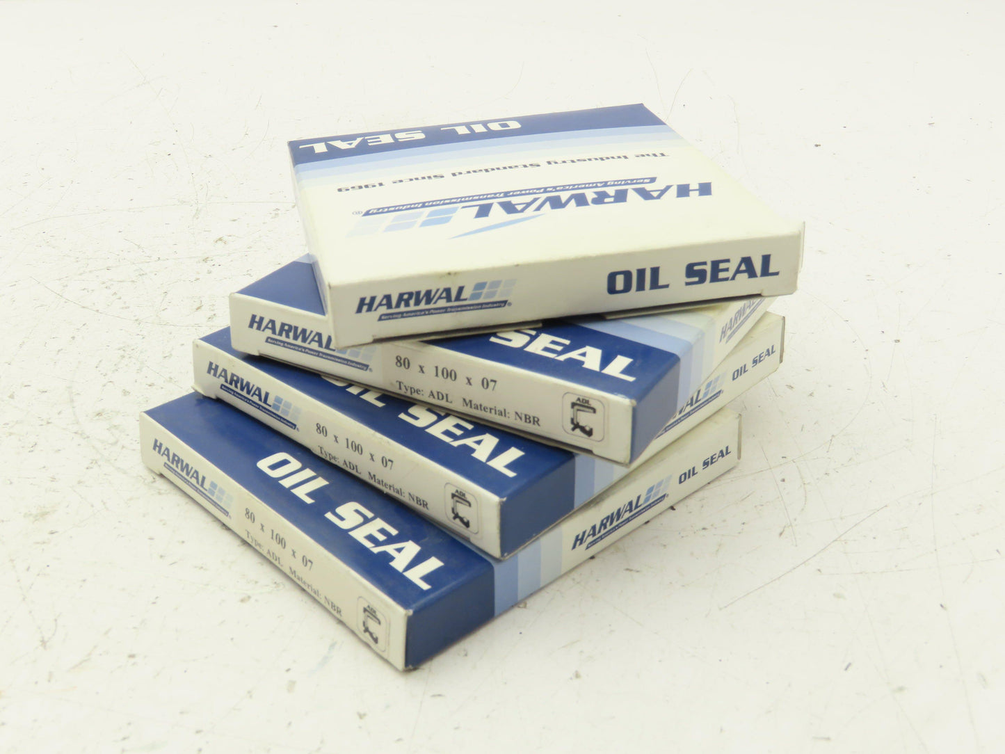 Harwal Oil Seal 80x100x7 ADL NBR Lot of 4