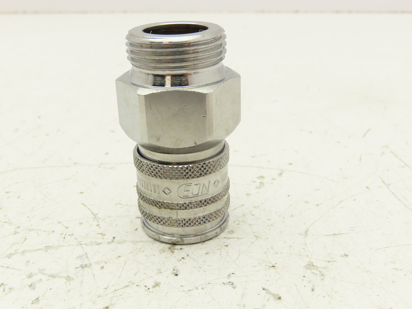 EJN 414 1257 Quick Disconnect Valved Fluid Coupler 3/4" Male Thread Lot of 6
