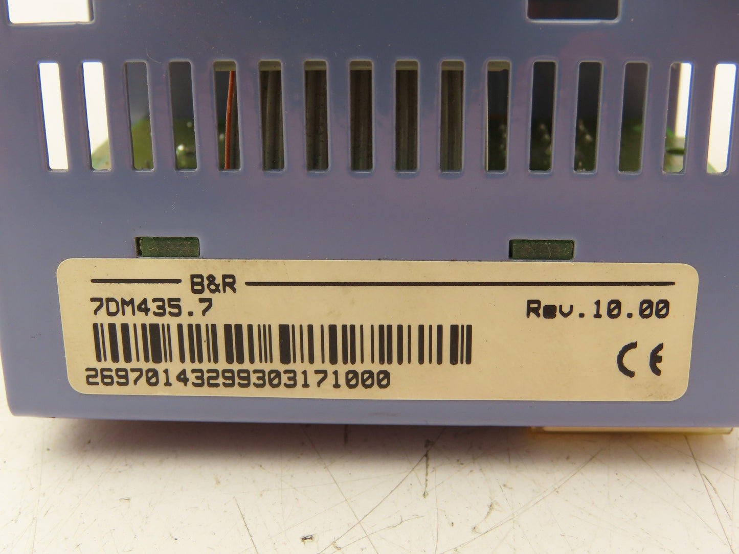 BR Automation 7DM435.7 PLC Input Output Module Rev 10