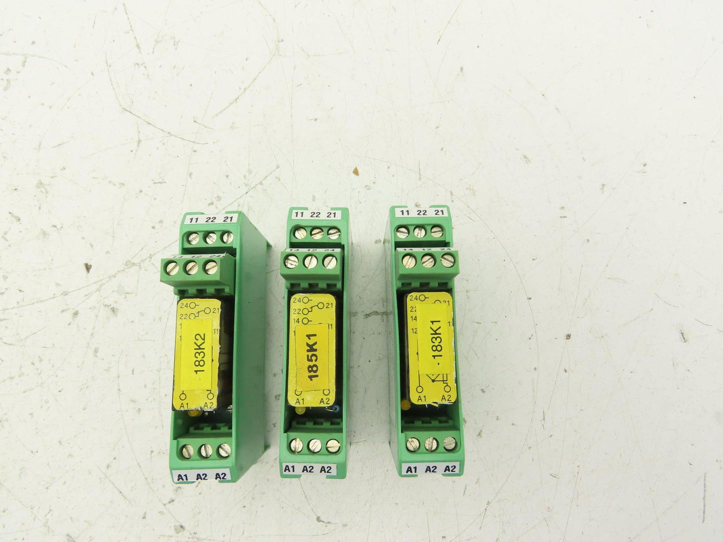 Phoenix Contact PSR-SCF-24UC/URM/2X21 Coupling Relay 24V 250VAC 5A Lot of 3