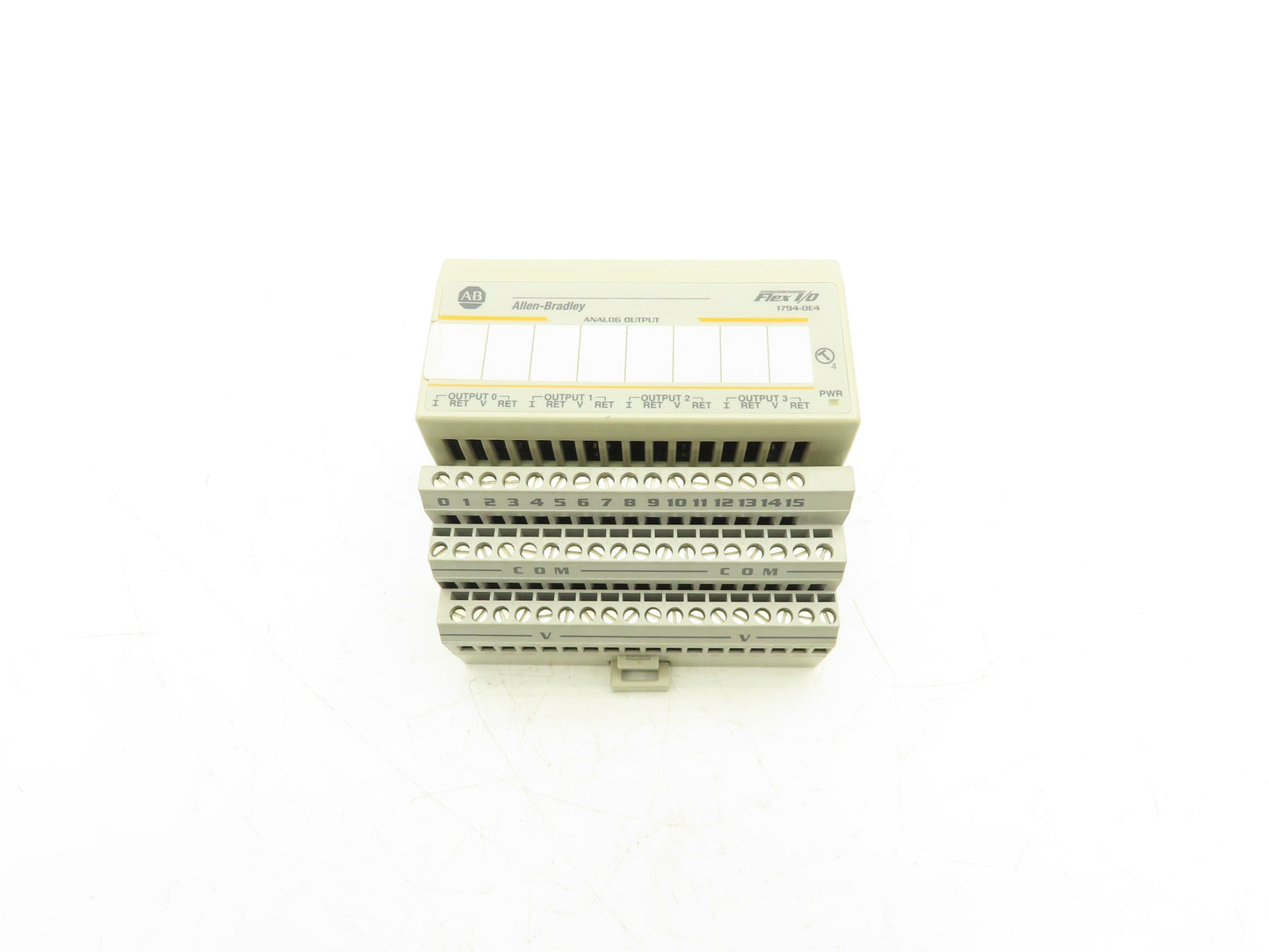 Allen Bradley 1794-OE4 Flex I/O Analog Output Module 1794-TB3 Terminal Block