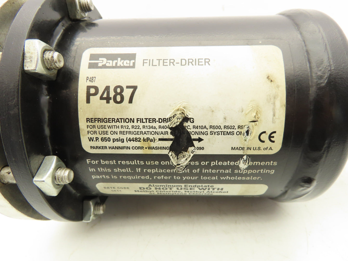 Parker P487 Refrigerant Filter Drier