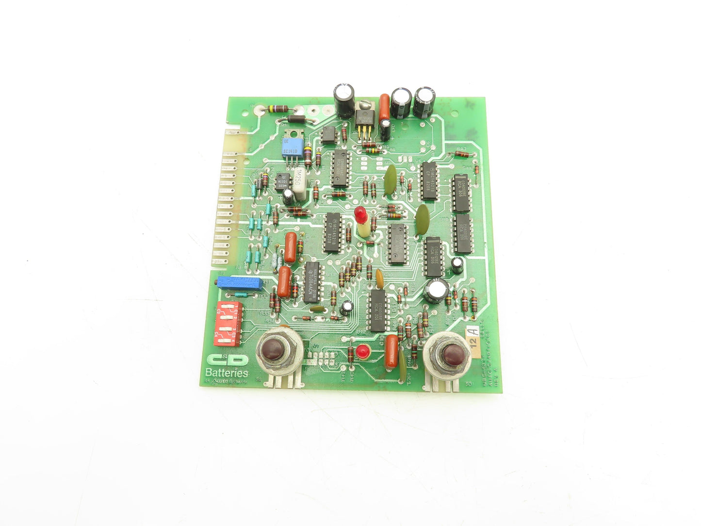 C&D Batteries MBC-4327 Forklift Battery Charger Control Board Rev A 12 Cell