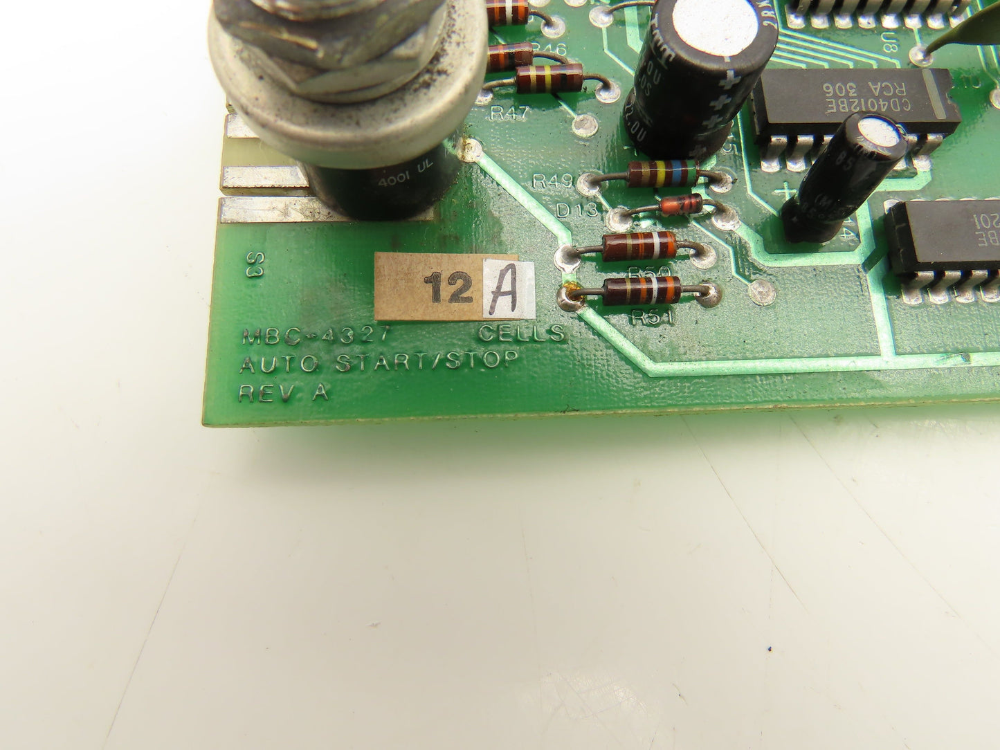 C&D Batteries MBC-4327 Forklift Battery Charger Control Board Rev A 12 Cell