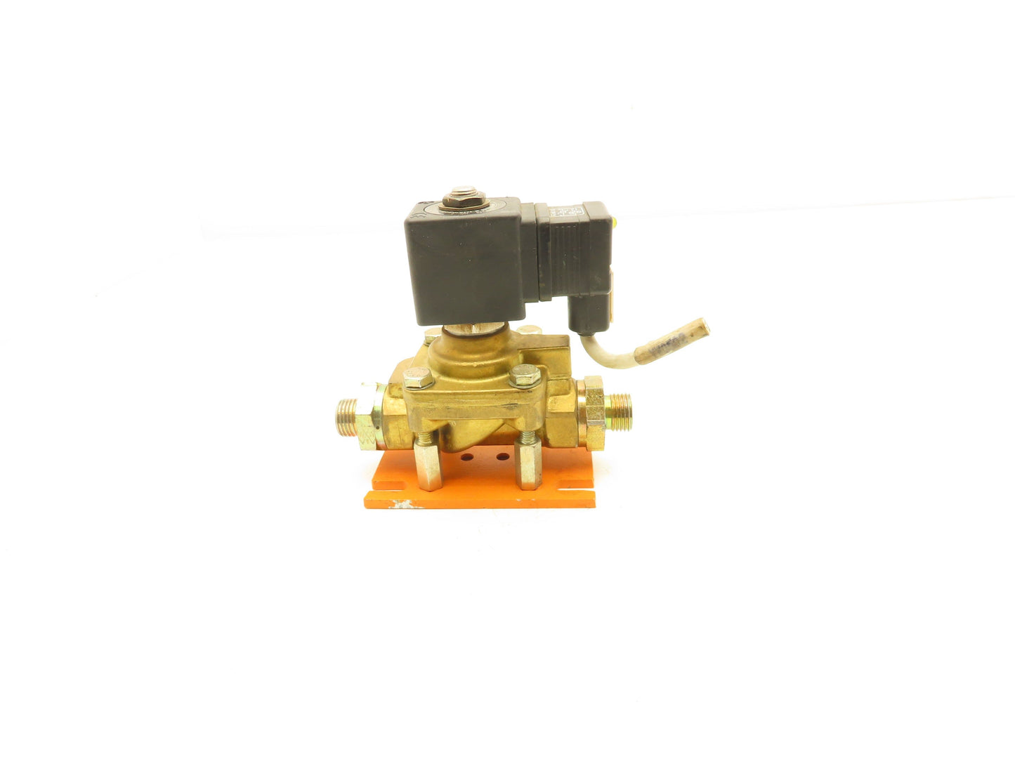 Parker 321H2522 Brass Solenoid Valve 2-Way NC G1/2" BSPP 24V 25bar