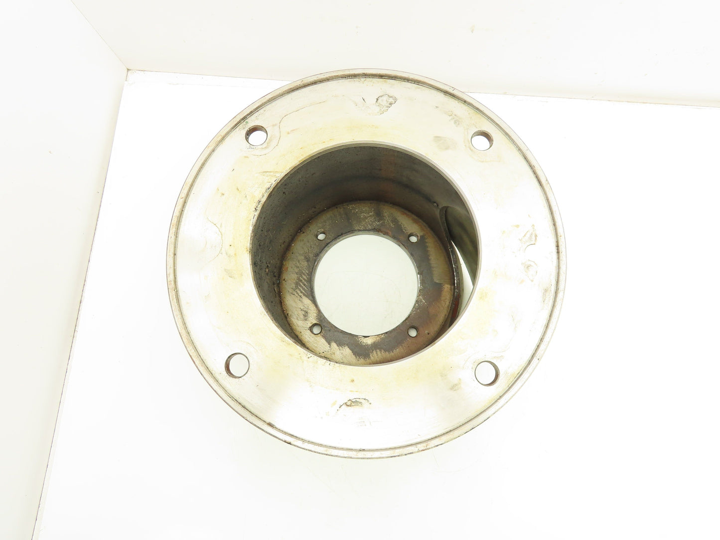 BSF NEMA 365T C-Face Motor Pump Adapter Steel Bell Housing 4-Bolt SAE-C