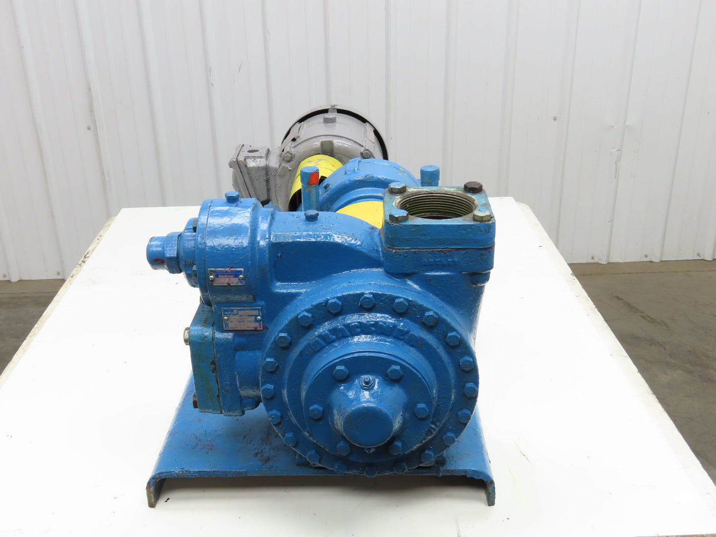 Blackmer XLW3F 3" Sliding Vane Pump Positive Displacement 3Hp 230/460V RH Inlet