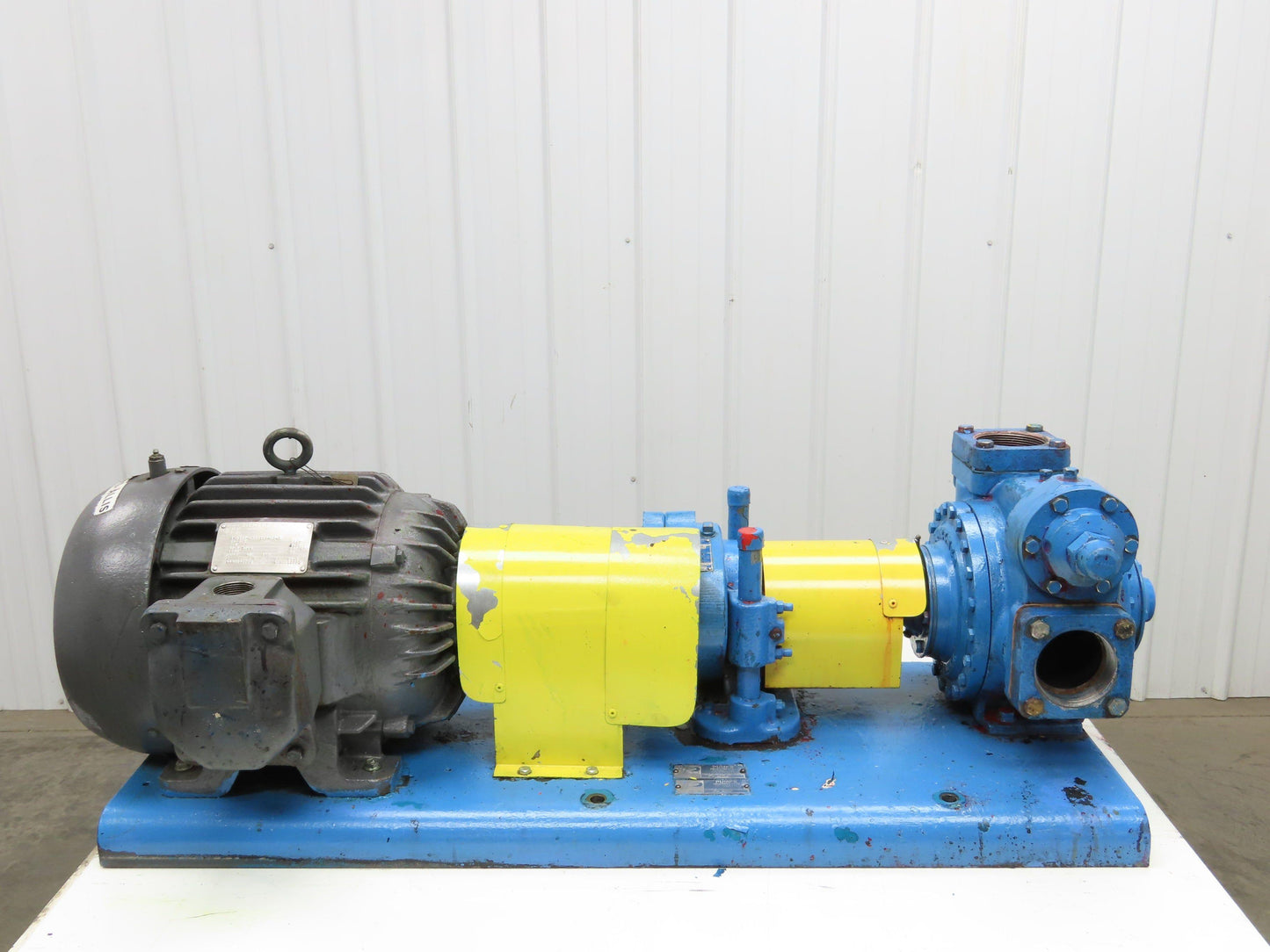 Blackmer XLW3F 3" Sliding Vane Pump Positive Displacement 7.5Hp 230/460V RH