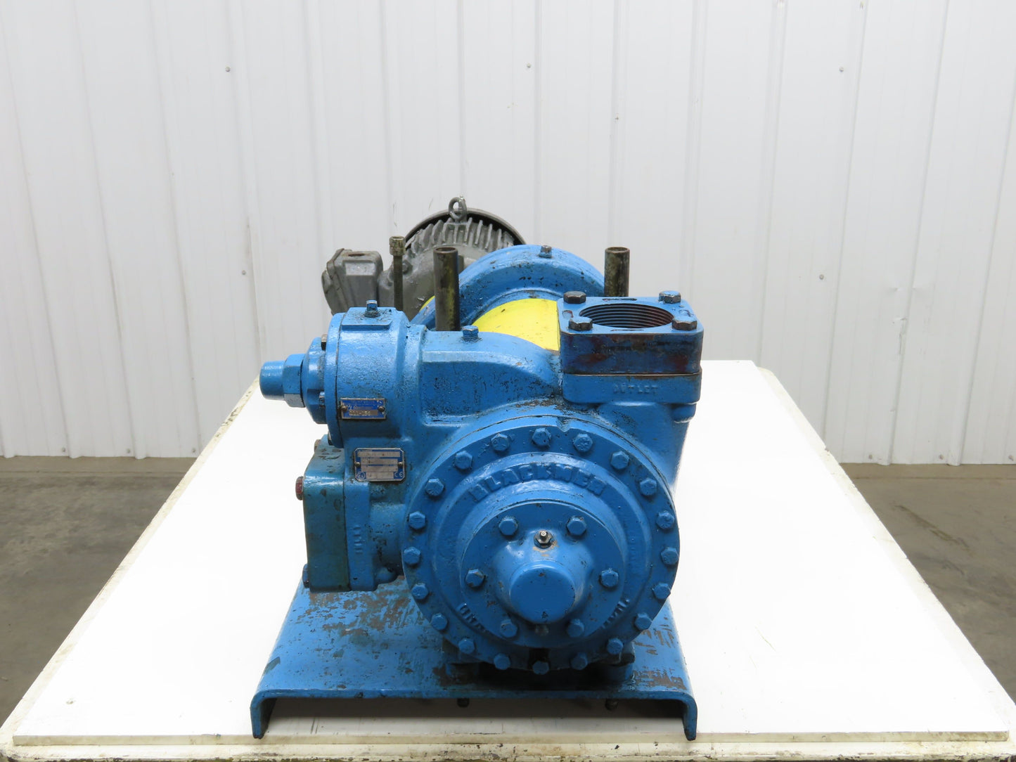 Blackmer XLW3F 3" Sliding Vane Pump Positive Displacement 10Hp 230/460V RH