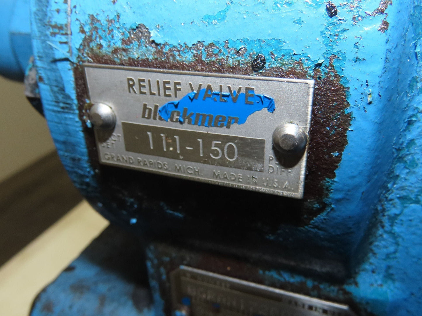 Blackmer XLW3F 3" Sliding Vane Pump Positive Displacement 7.5Hp 230/460V RH