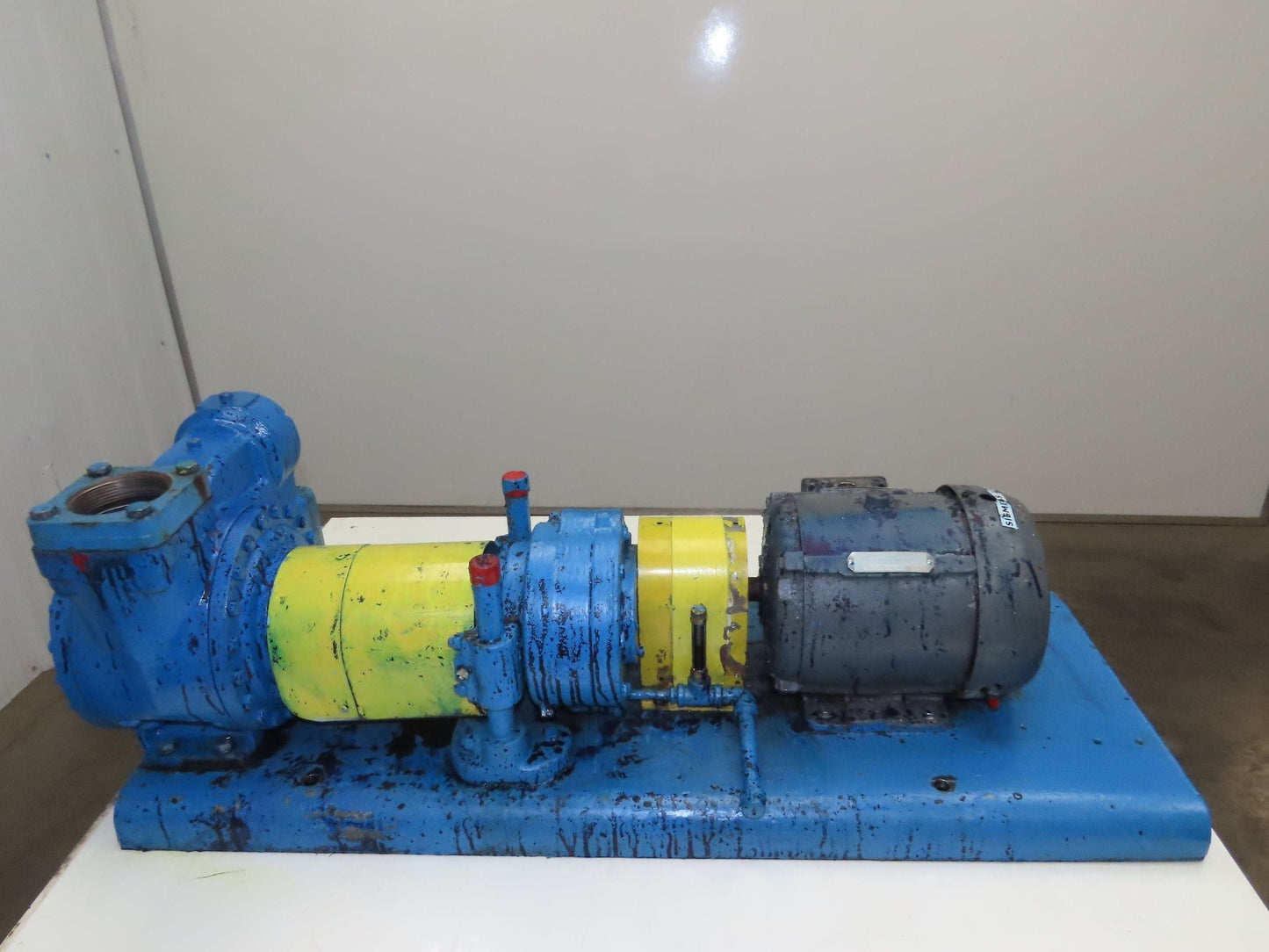 Blackmer XLW3F 3" Sliding Vane Pump Positive Displacement 3Hp 230/460V RH Inlet