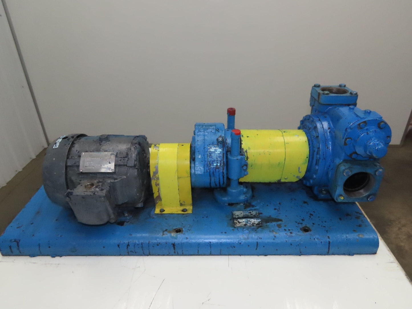 Blackmer XLW3F 3" Sliding Vane Pump Positive Displacement 3Hp 230/460V RH Inlet
