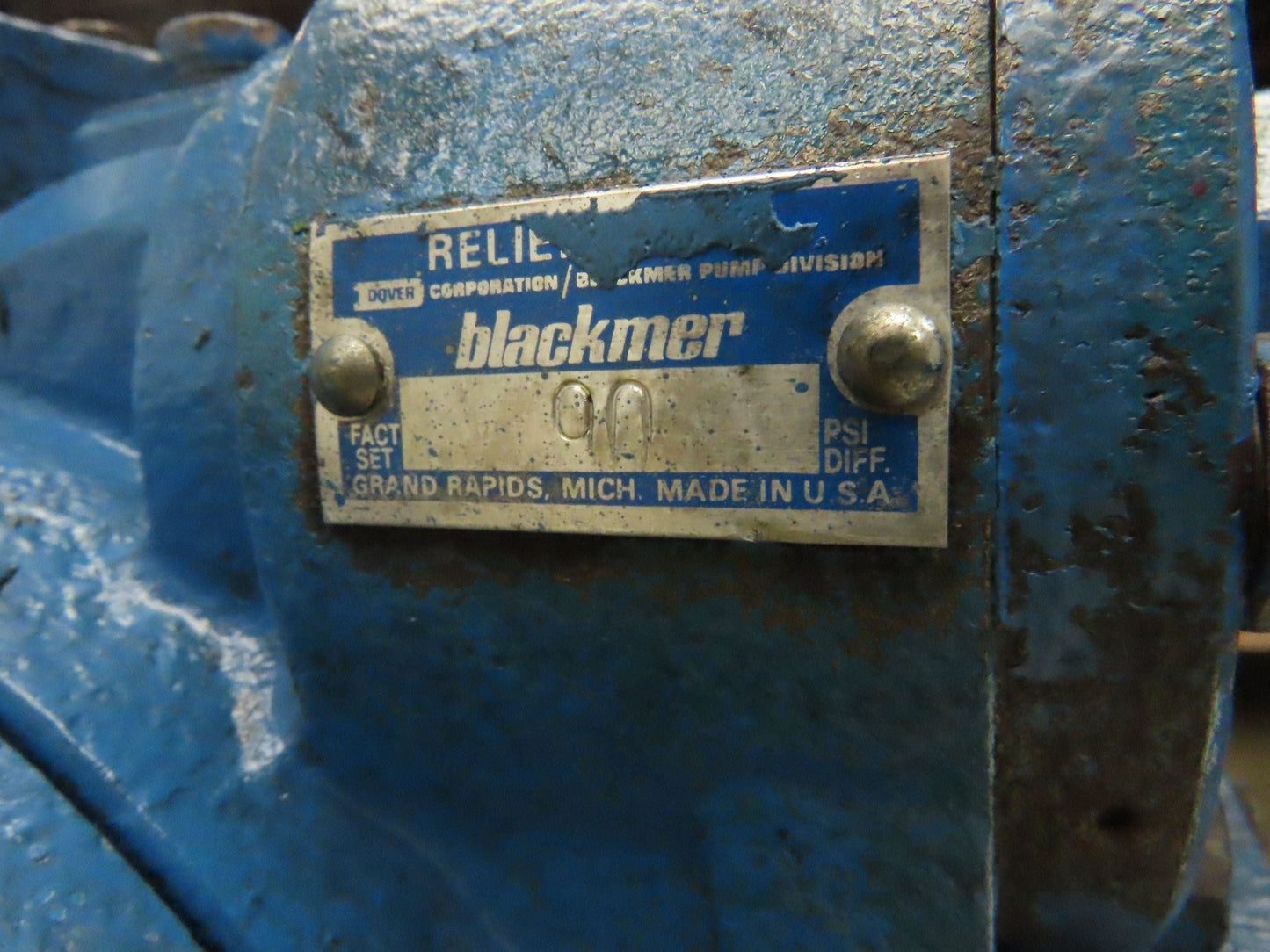 Blackmer XLW2F 2" Sliding Vane Pump Positive Displacement 5Hp 230/460V RH Inlet