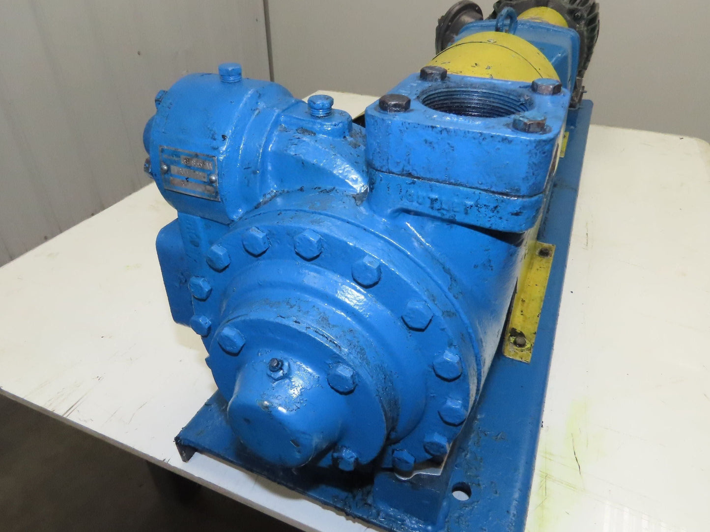 Blackmer XLW2F 2" Sliding Vane Pump Positive Displacement 5Hp 230/460V RH Inlet