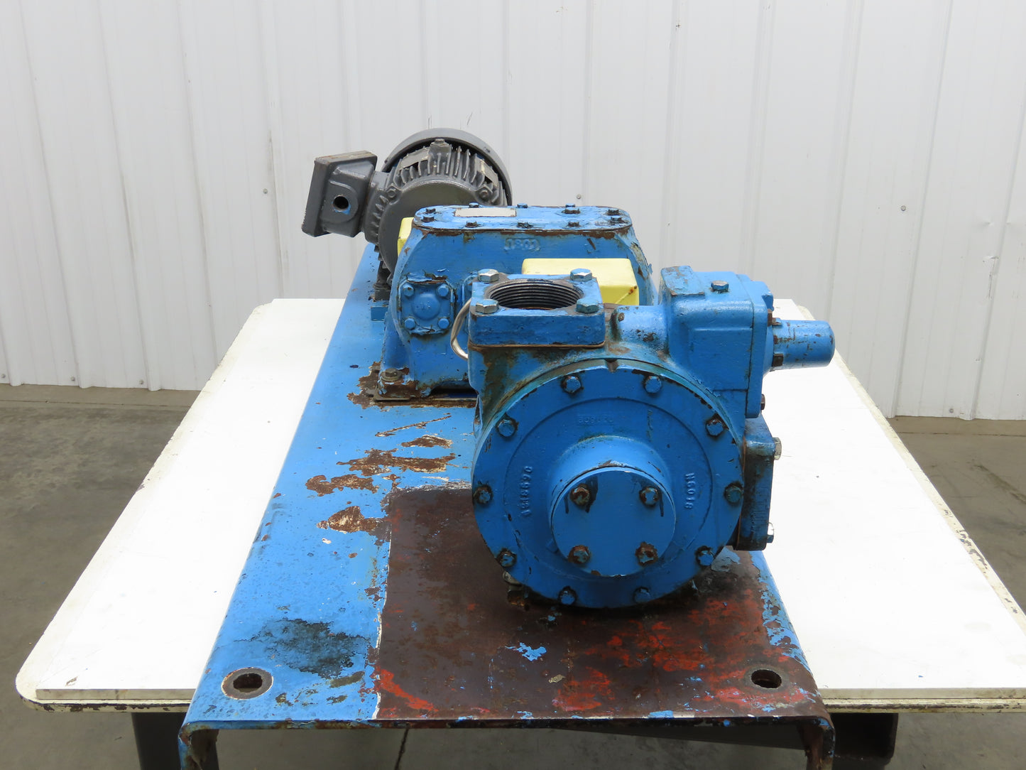 Blackmer NP3F 3" Sliding Vane Pump Positive Displacement 5Hp 230/460V LH Inlet