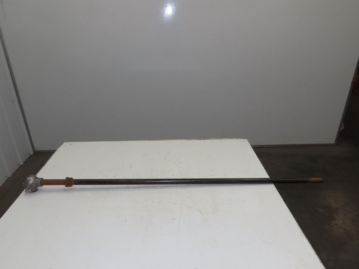 LN Leeds & Northrup Type J Thermocouple Pipe Well 1"x 48" Steel Pipe 1-1/4" NPT