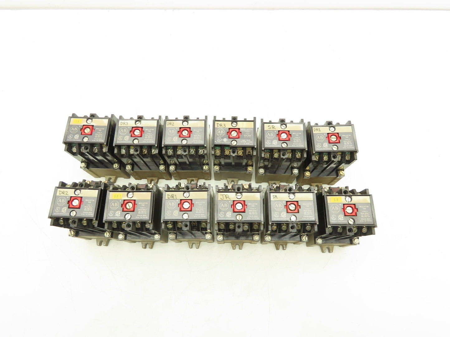 Allen Bradley 700-P400A1 AC Control Relay 120V Coil 10A 120VAC Lot Of 12