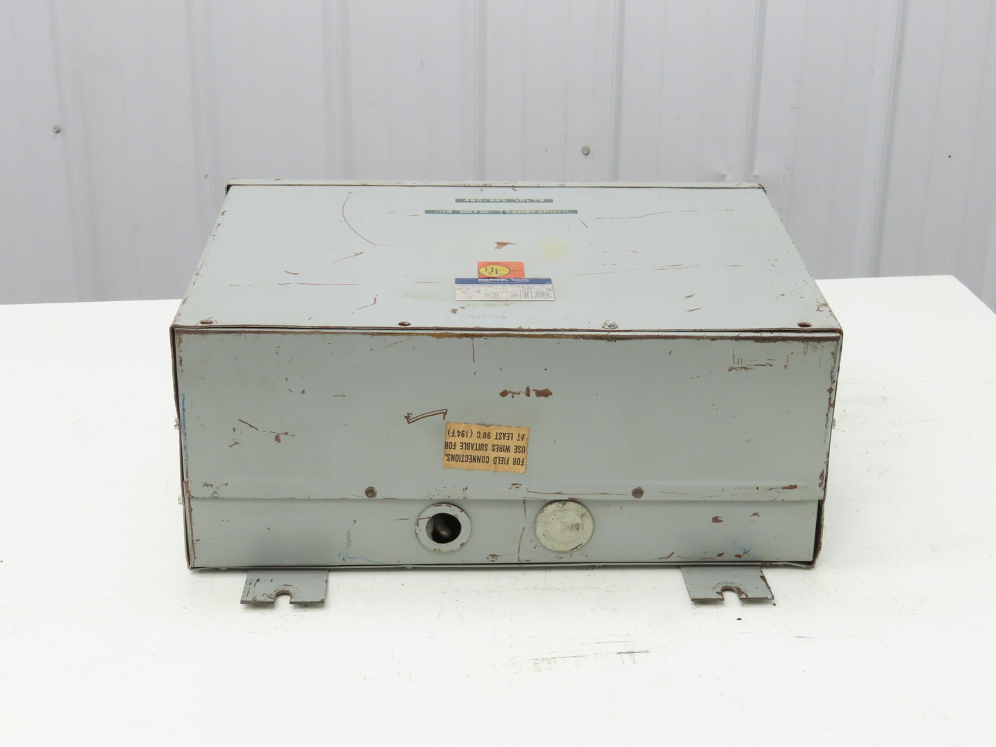Square D 15T75F Stepdown Power Transformer 15 kVA 3Ph HV 480V LV 240V Delta