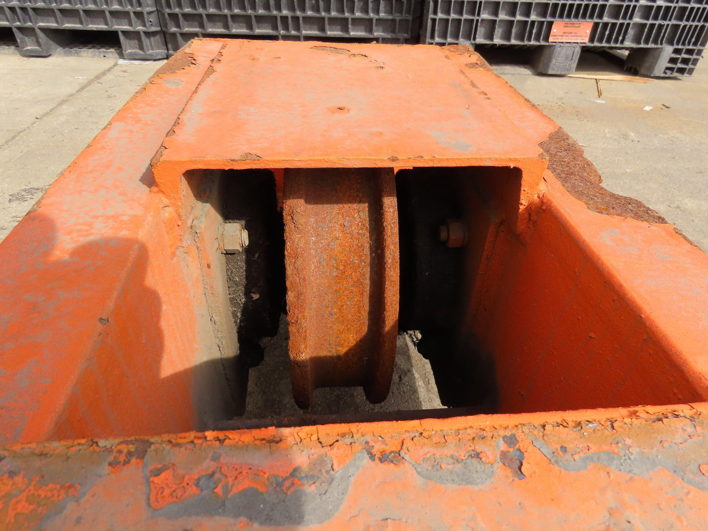 Cleveland Tramrail Motorized Gantry Crane End Truck Drive Floor Track 1.5Hp 480V