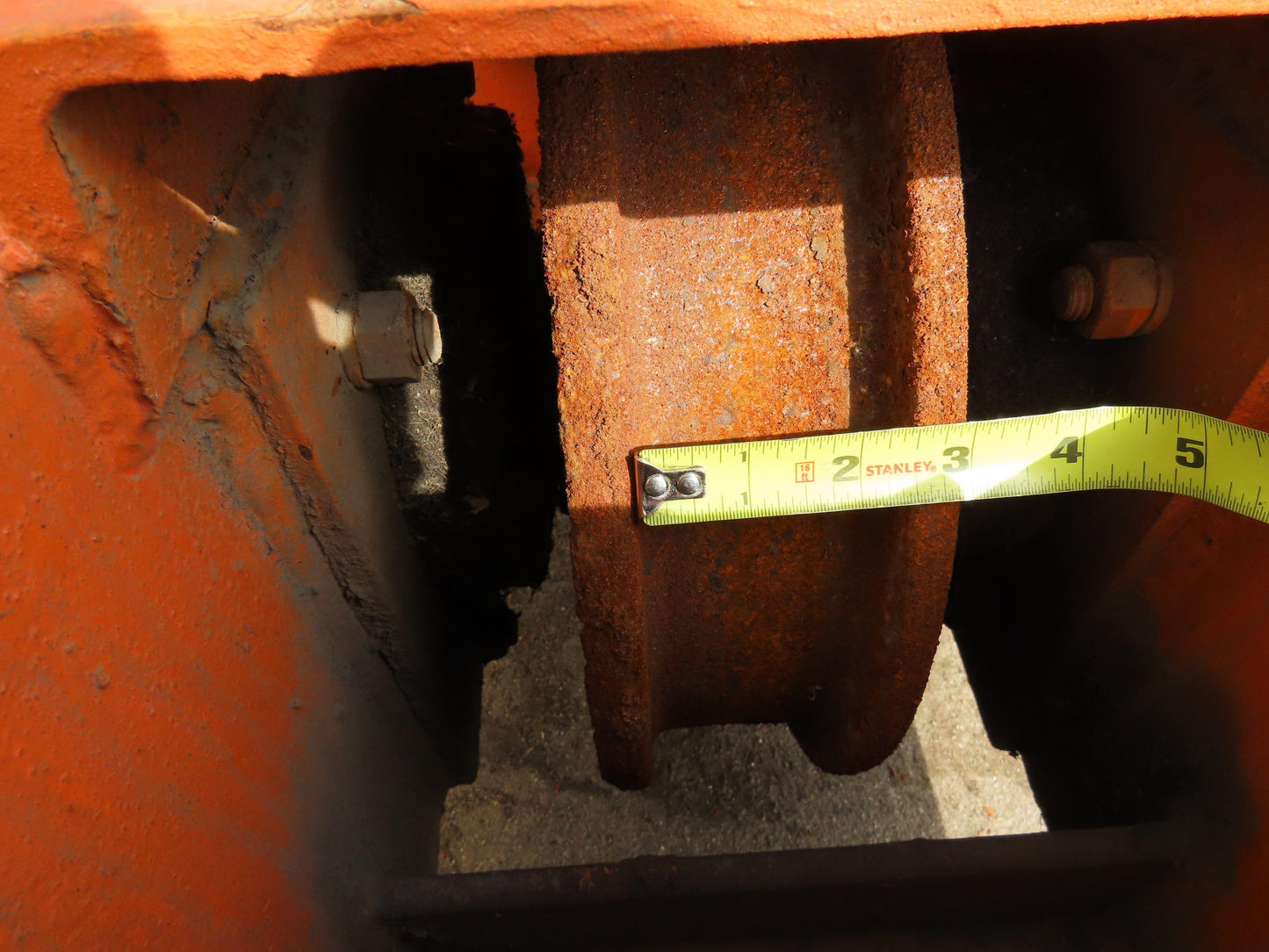 Cleveland Tramrail Motorized Gantry Crane End Truck Drive Floor Track 1.5Hp 480V