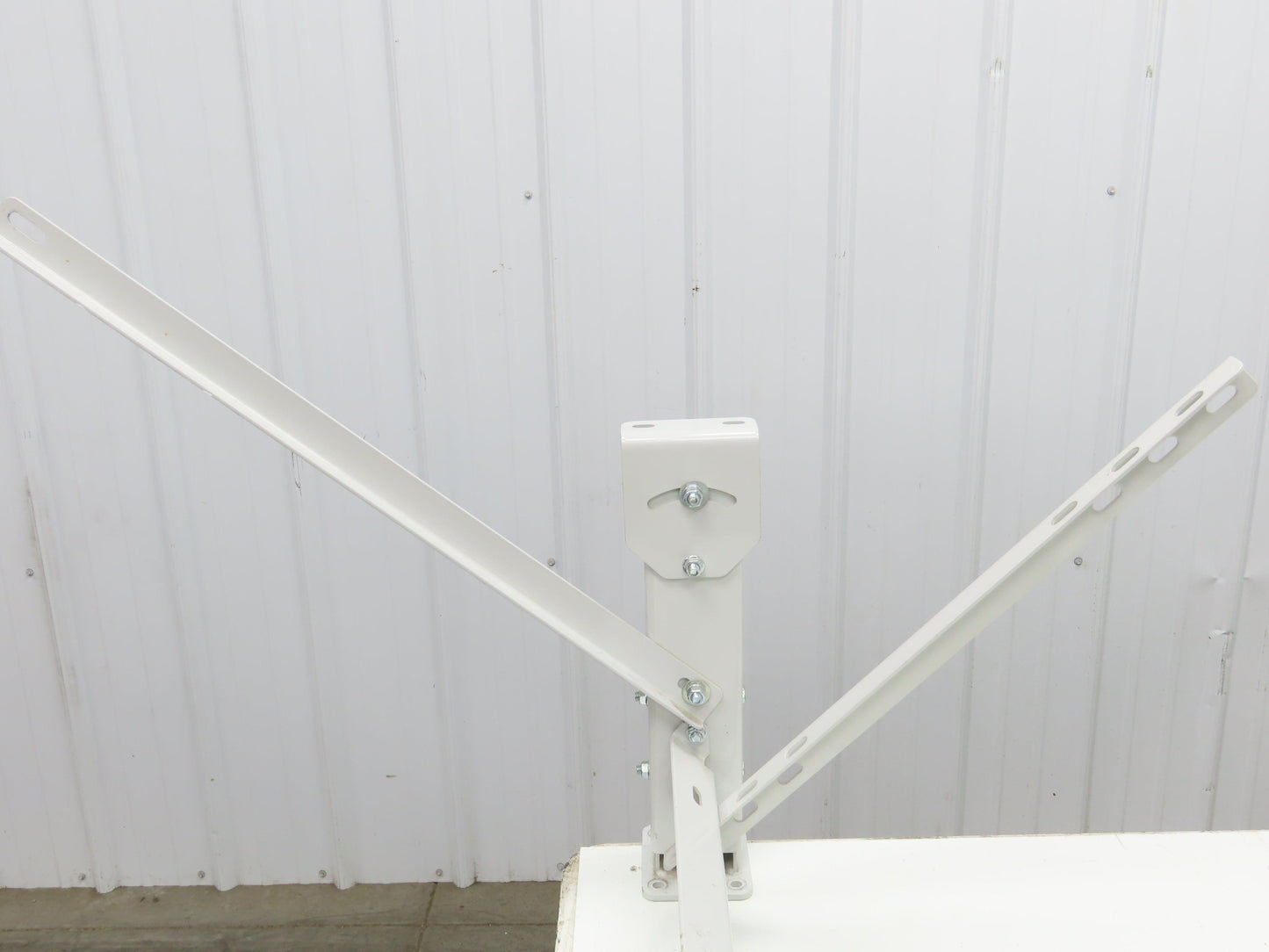 ConveyX Roller Conveyor Leg Support 39.5"W 16-20"H (Fits 42" Frame) Lot of 2
