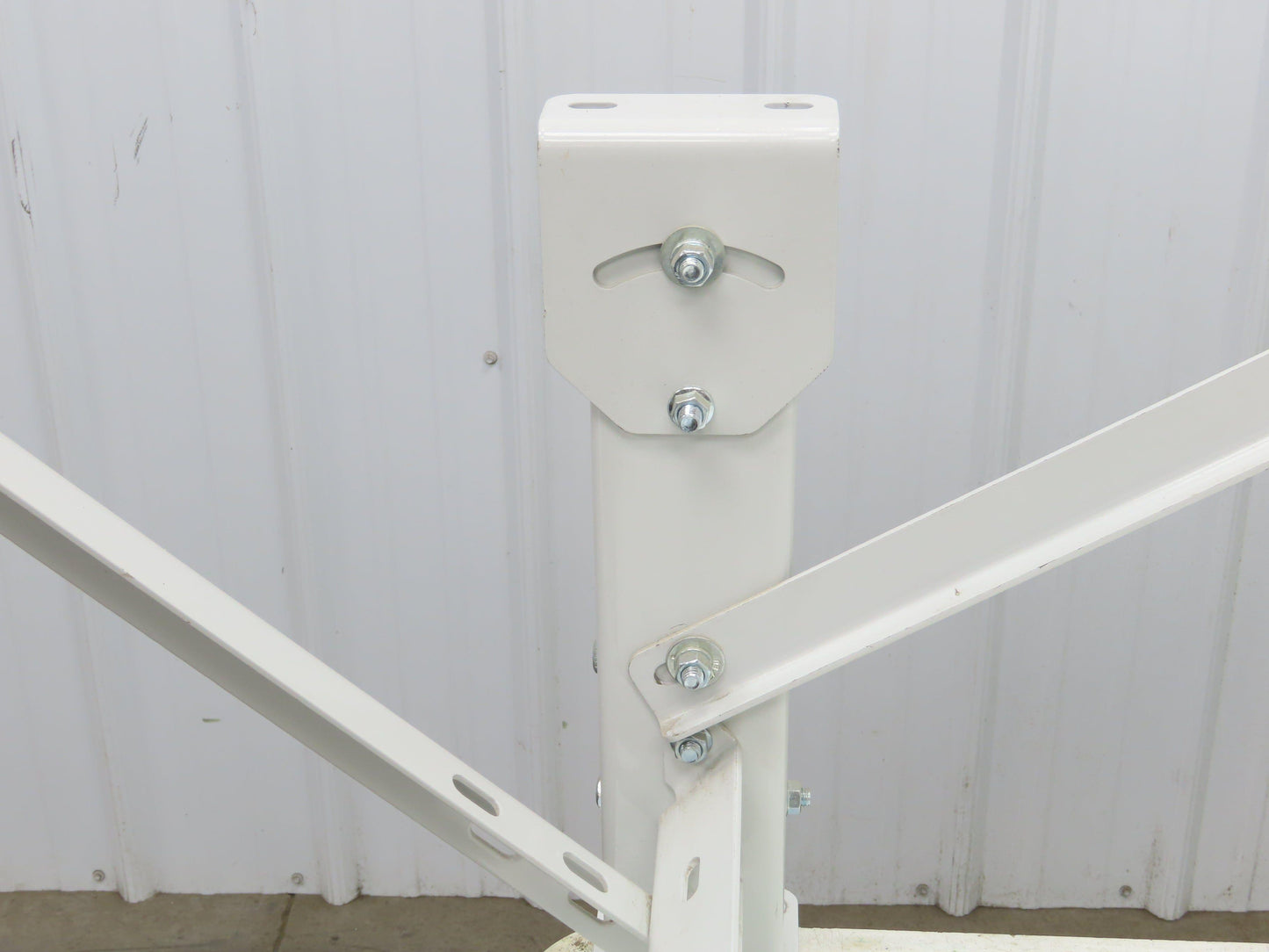 ConveyX Roller Conveyor Leg Support 39.5"W 16-20"H (Fits 42" Frame) Lot of 2