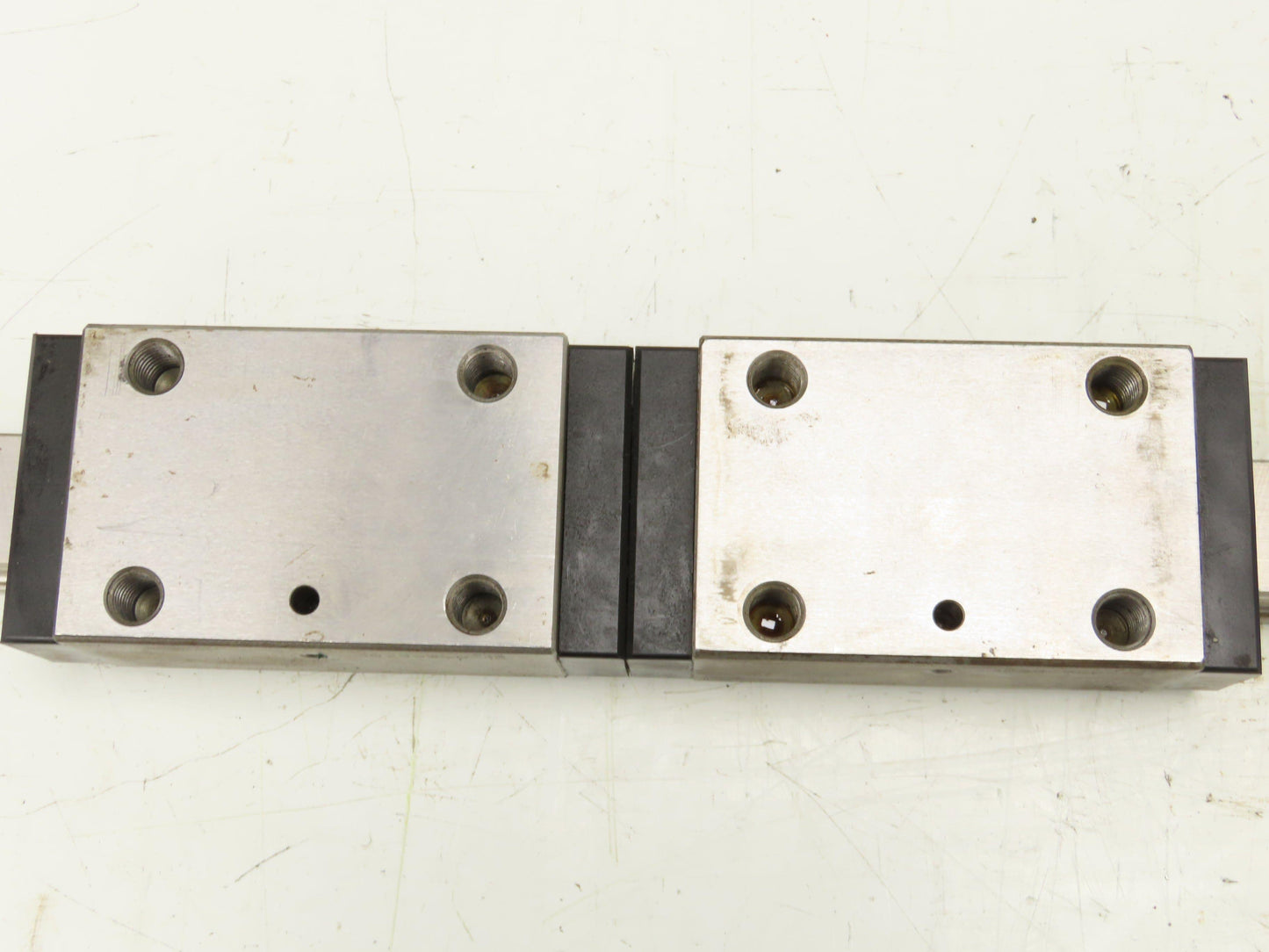 Rexroth Star SP 35 Linear Bearing LM Guide Rail 2-Blocks 34mm x 1020mm 40"L