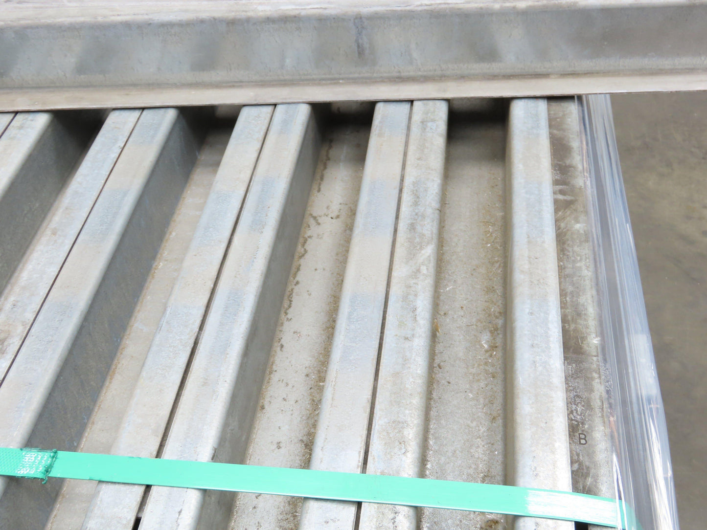 42" Pallet Racking Pallet Support Interlake Roll-in Style 2"x 37-7/8" Lot of 275