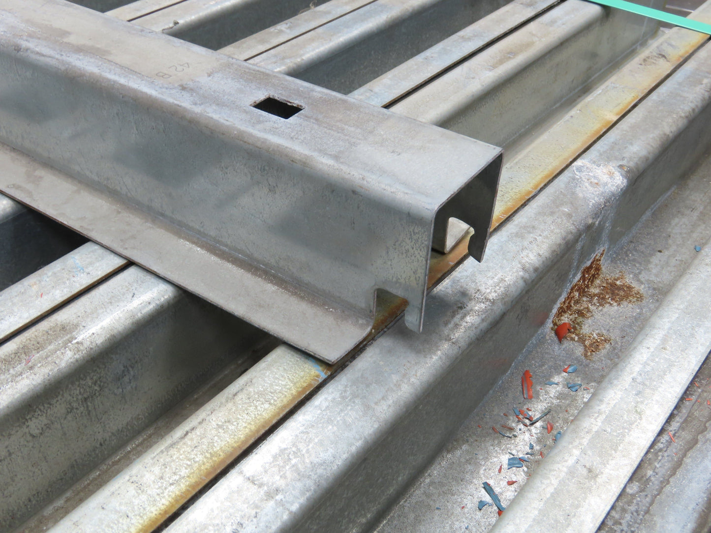 42" Pallet Racking Pallet Support Interlake Roll-in Style 2"x 37-7/8" Lot of 275