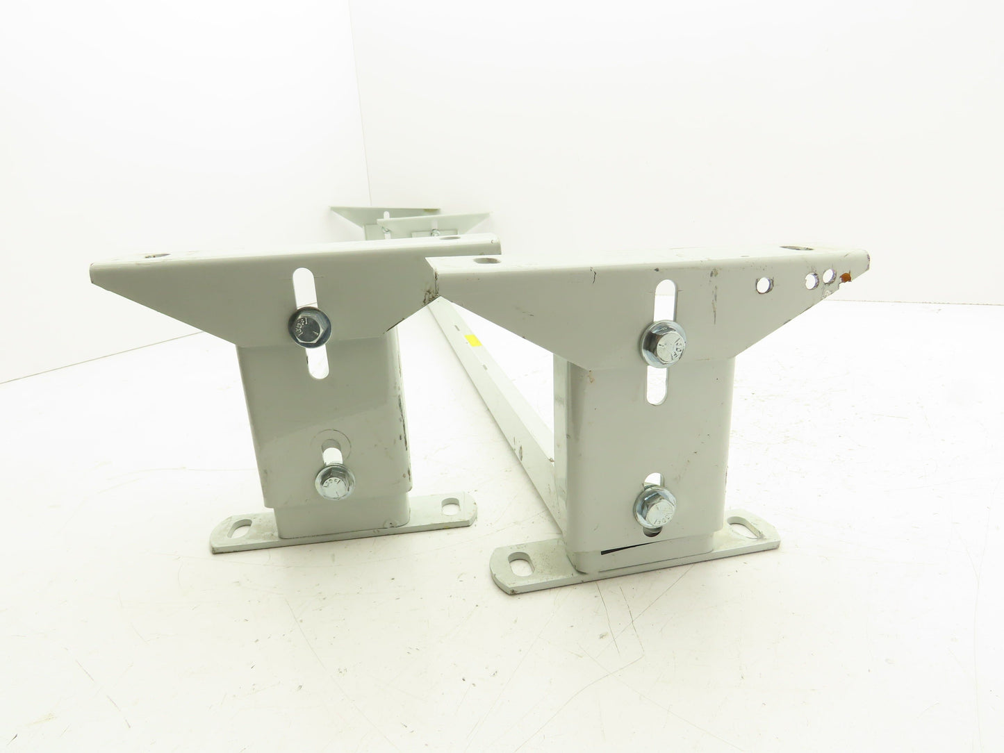 Hytrol 36"W Conveyor Leg Floor Support 4-5/8"-6-5/8"H Lot of 2